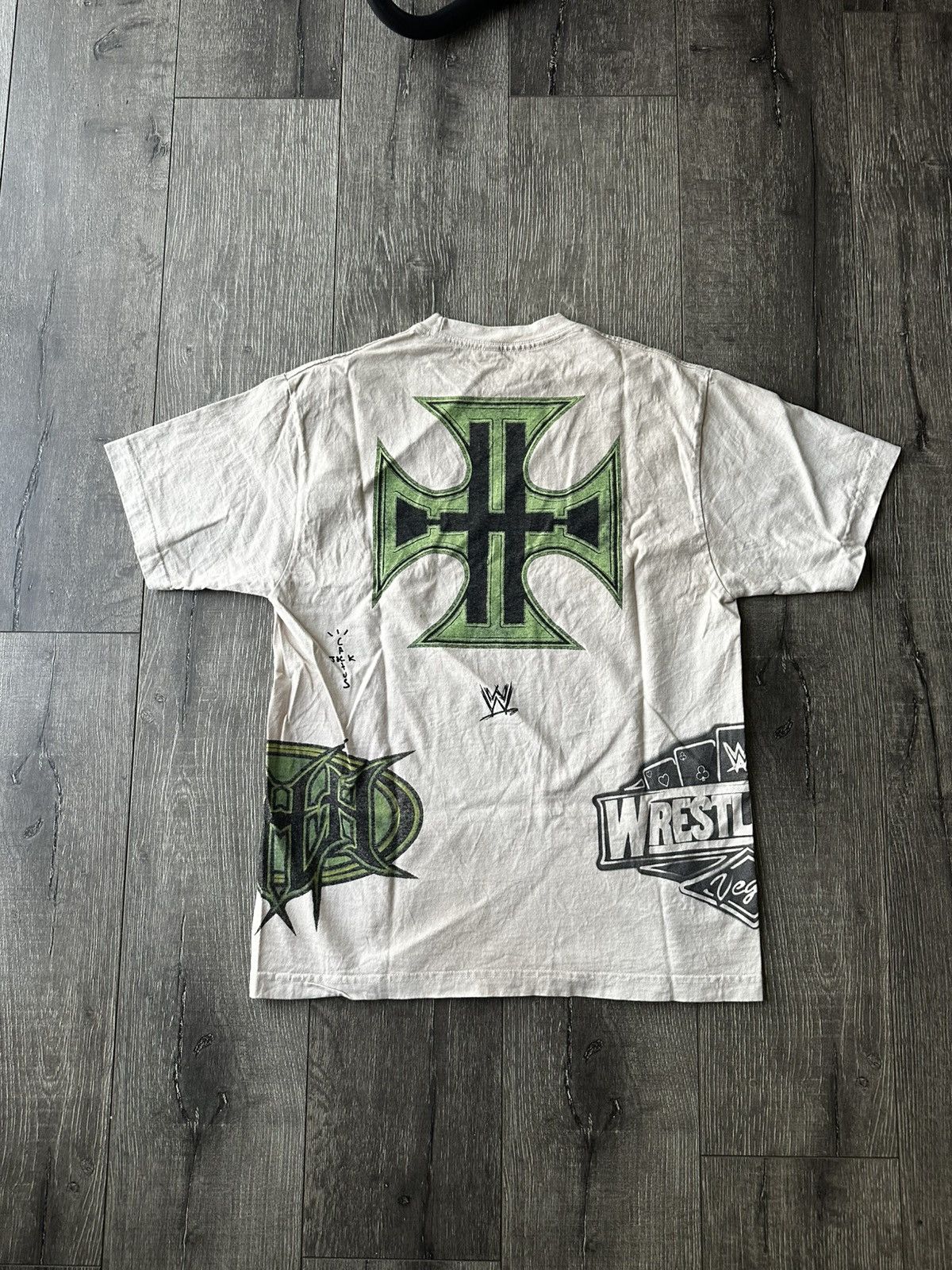Travis Scott × WWE Cactus Jack x WWE Triple H wrestlemania Shirt Medium Size US M / EU 48-50 / 2 - 2 Thumbnail