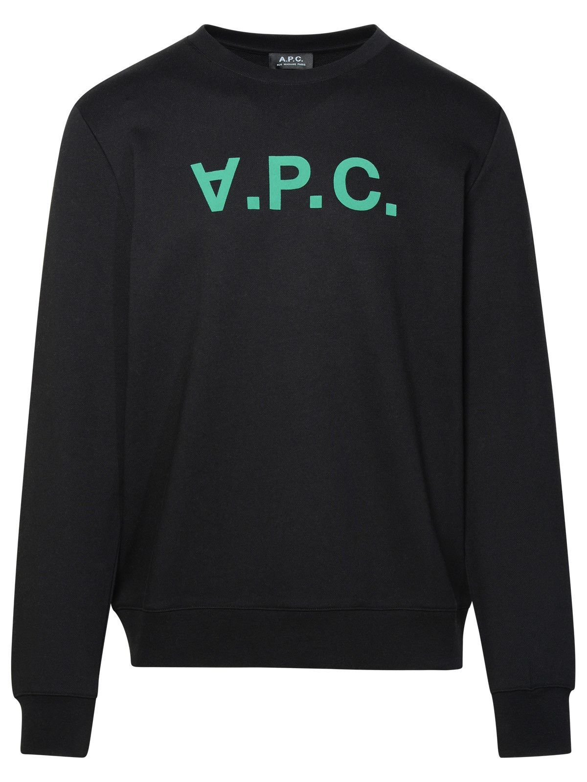 A.P.C. Grey Navy Hoodies main image 1