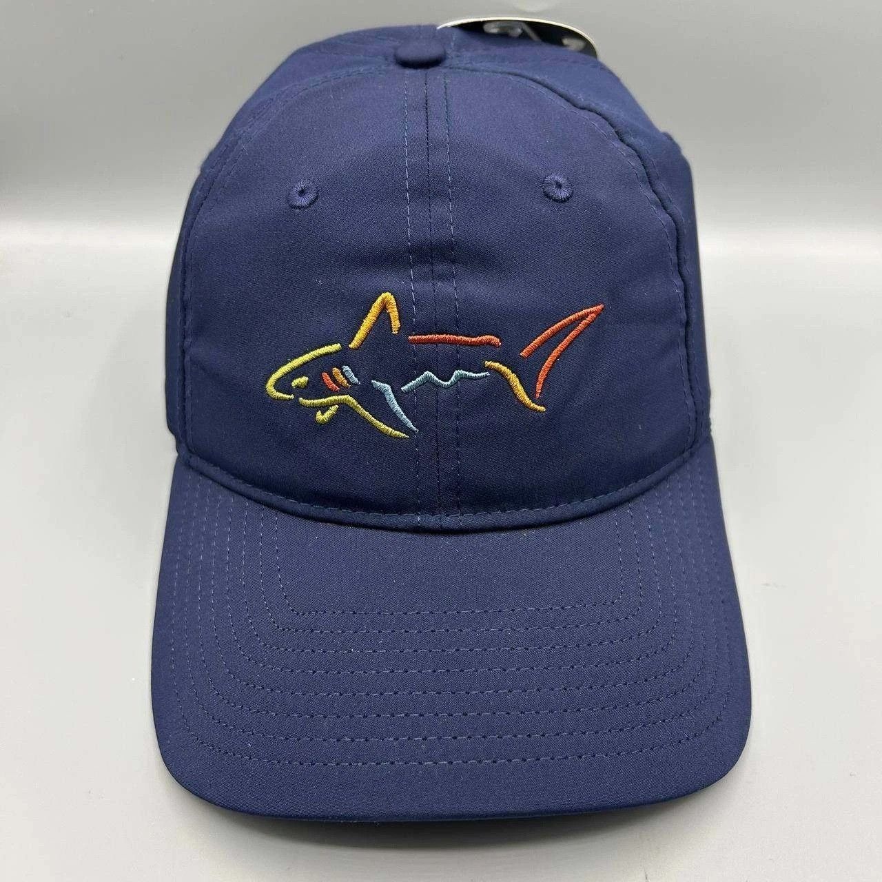 Greg Norman Greg Norman Golf Hat Men Blue Embroidered Strap Back Cap New Size ONE SIZE - 1 Thumbnail