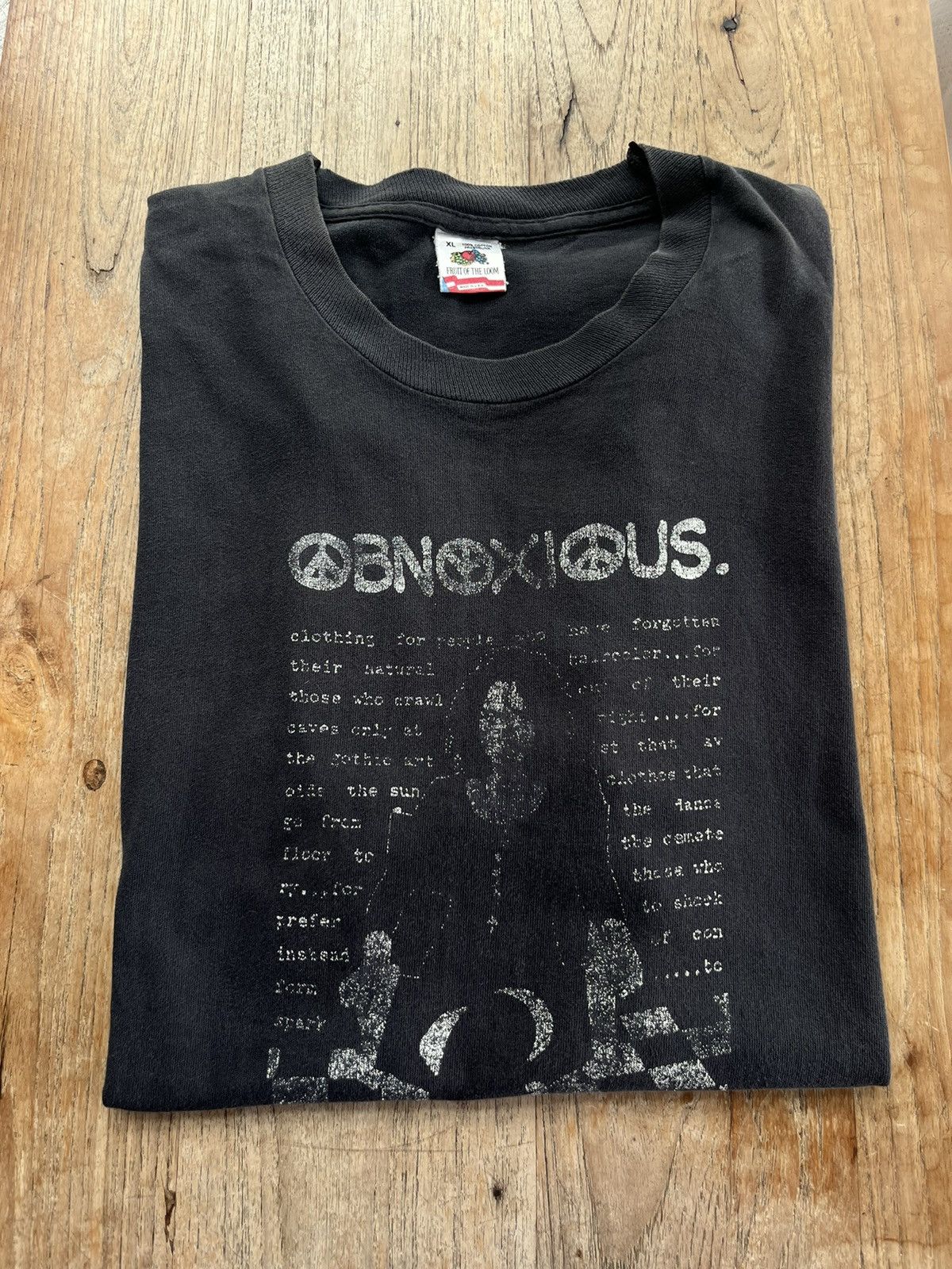 Vintage Vintage OBNOXIOUS RetroCool Groovy GlamourGear 90’s T-shirt Size US XL / EU 56 / 4 - 1 Thumbnail
