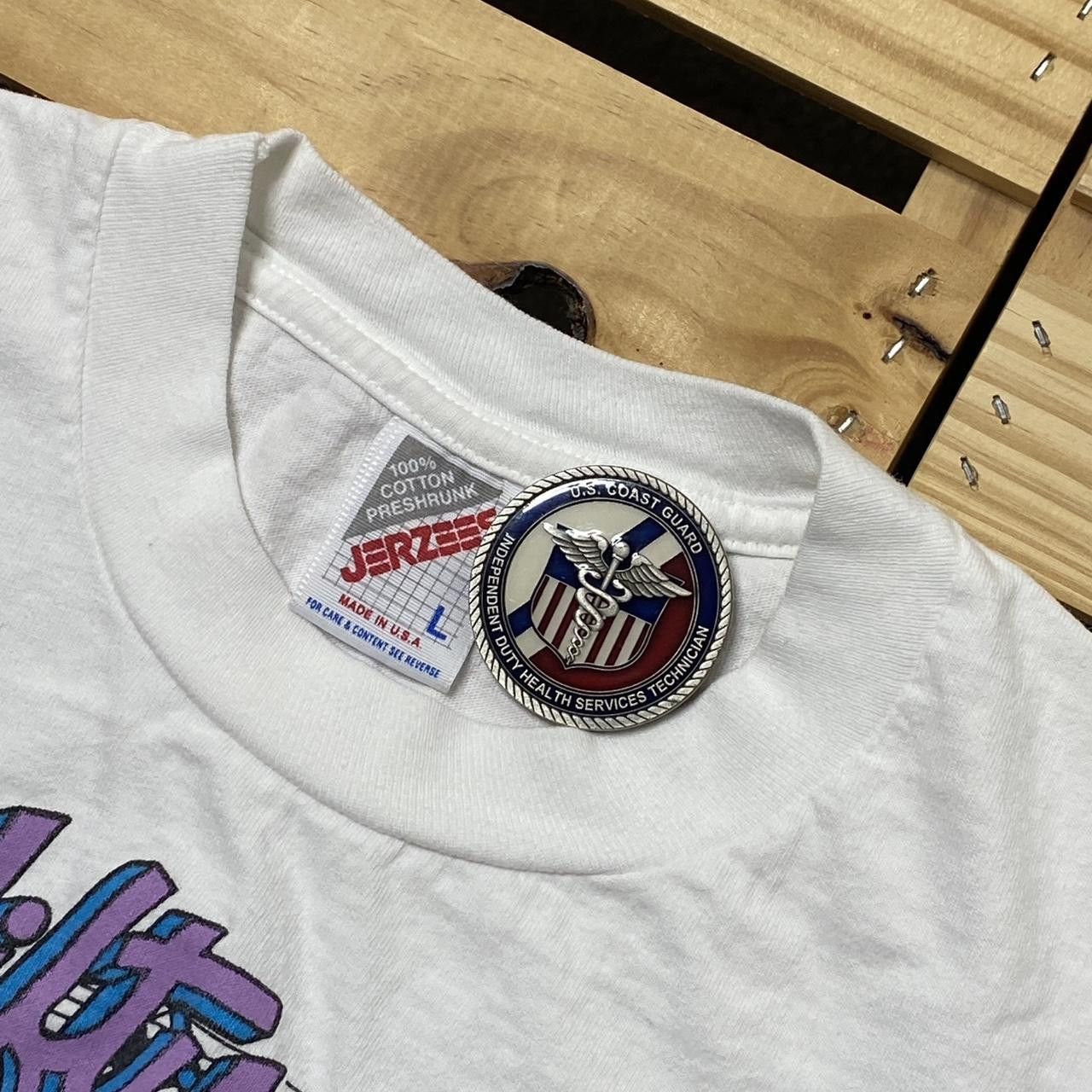 Jerzees Vintage Nifty Fifties White Retro Diner Tee Size Large Size US L / EU 52-54 / 3 - 3 Thumbnail
