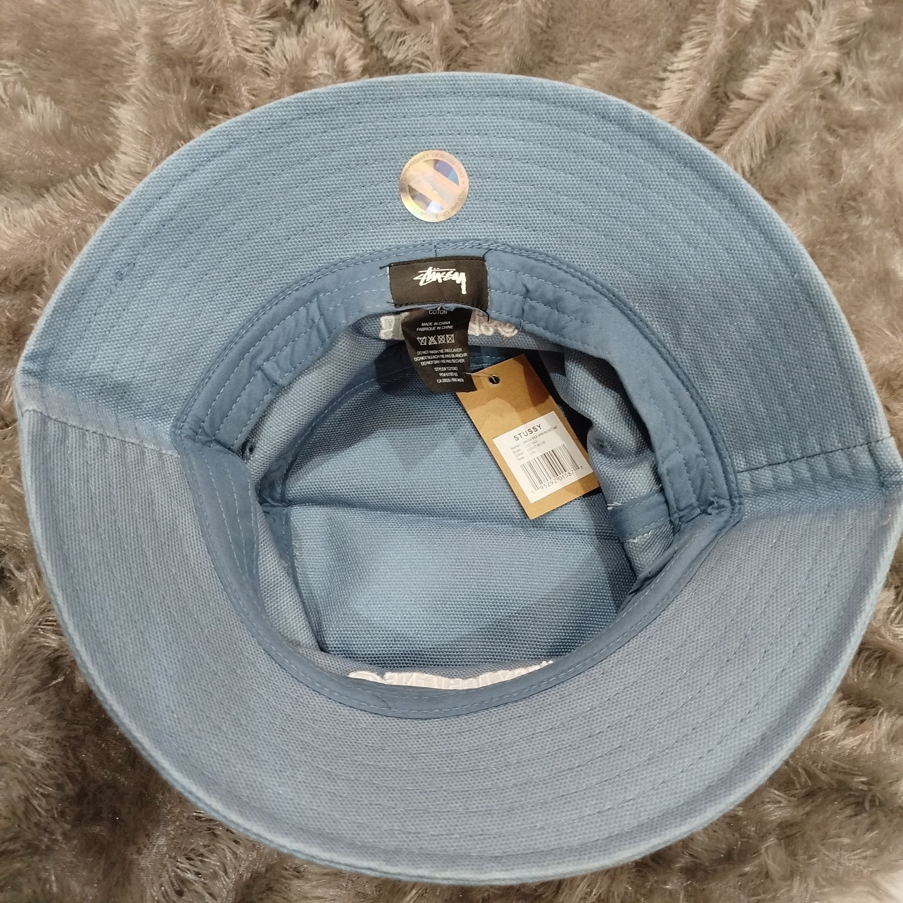 Stussy STUSSY CANVAS WIDE BRIM BUCKET HAT Size ONE SIZE - 4 Thumbnail