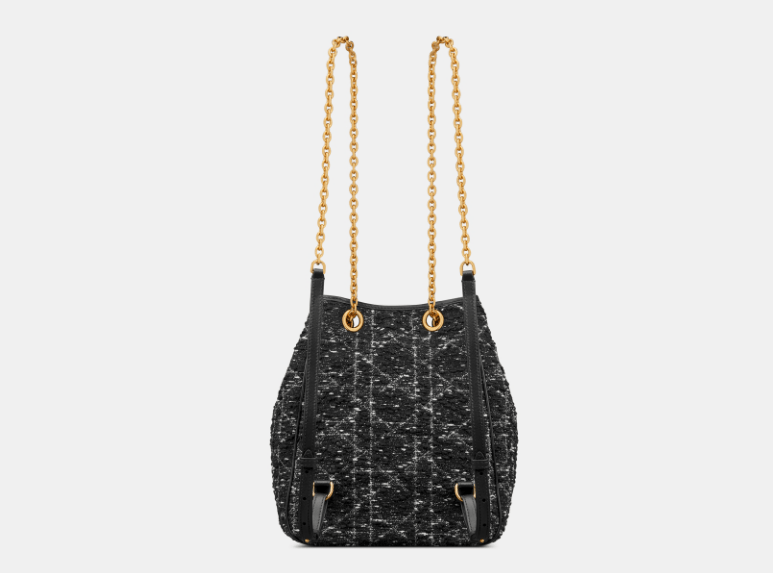 Dior o1w1db10426 M3375U Size:OS/ Medium Backpack in Black/White Size ONE SIZE - 4 Thumbnail