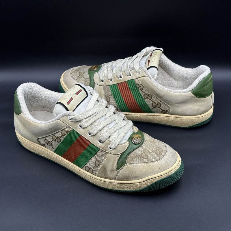 Gucci Gucci Screener Low-Top Sneakers for Men - Size US 9.5 / EU 42-43 - 8 Thumbnail