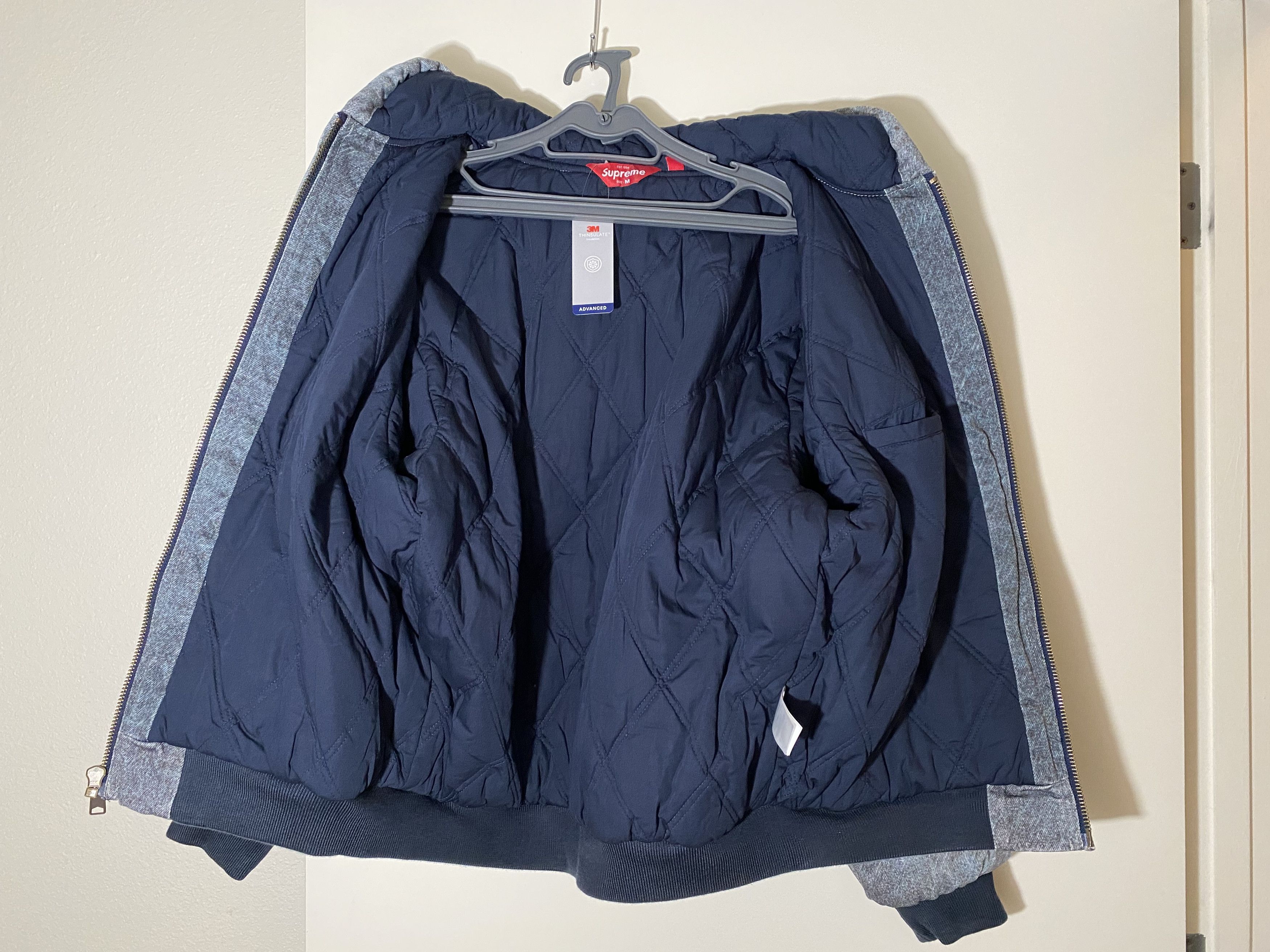Supreme Brand New Supreme HJR Trompe L'oeil Hooded Work Jacket Size US M / EU 48-50 / 2 - 4 Thumbnail