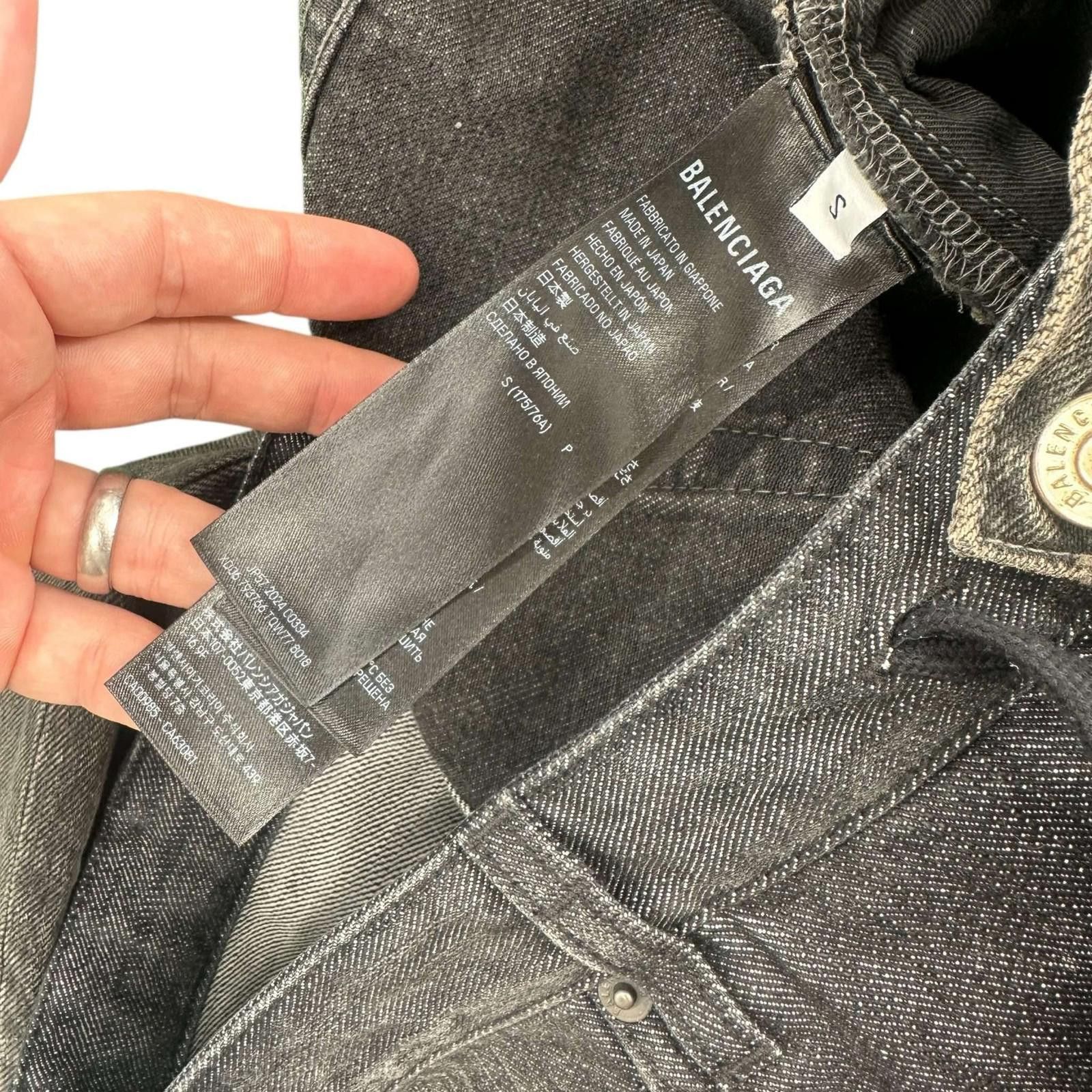 Balenciaga Balenciaga 2024 Fifty Fifty Hybrid Jeans S Size US 30 / EU 46 - 7 Thumbnail