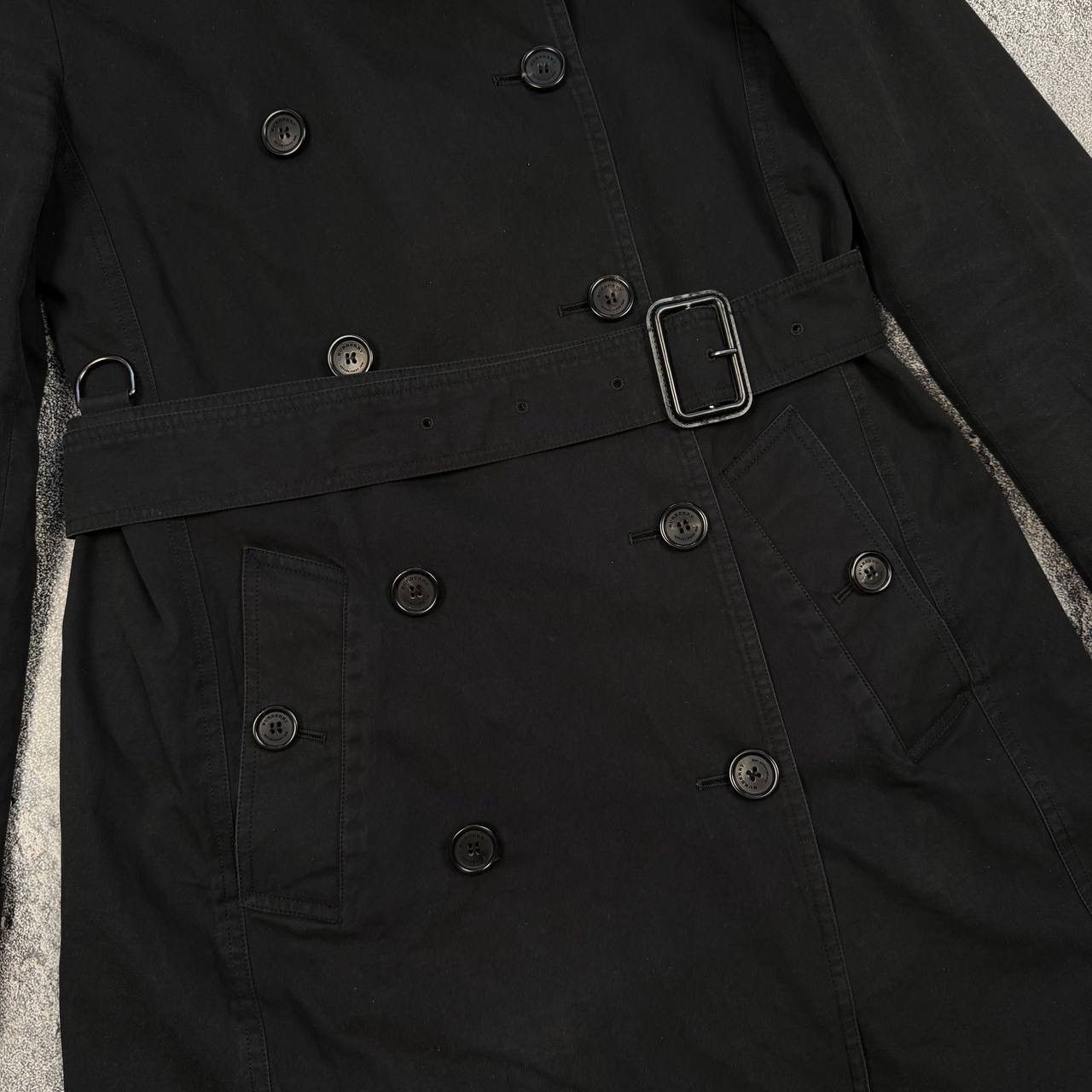Burberry Black Burberry Trench Coat Size S / US 4 / IT 40 - 15 Thumbnail