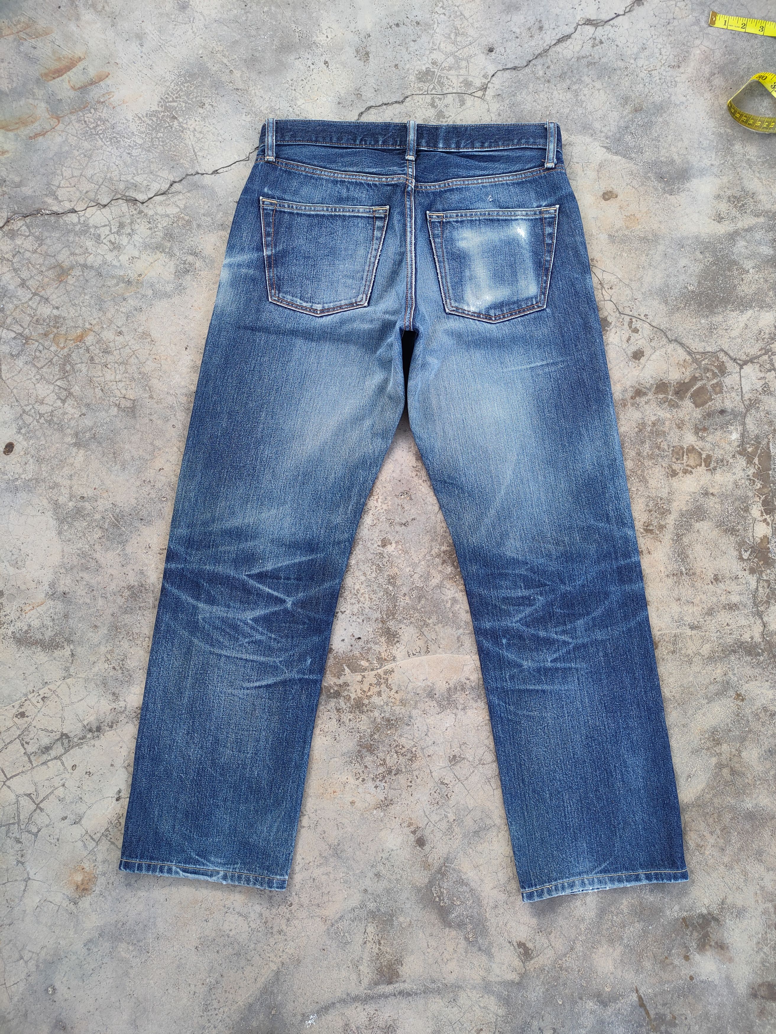Japanese Brand × Jean × Vintage W33 VINTAGE JAPANESE FADED JEANS DENIM PANTS Size US 33 - 12 Thumbnail