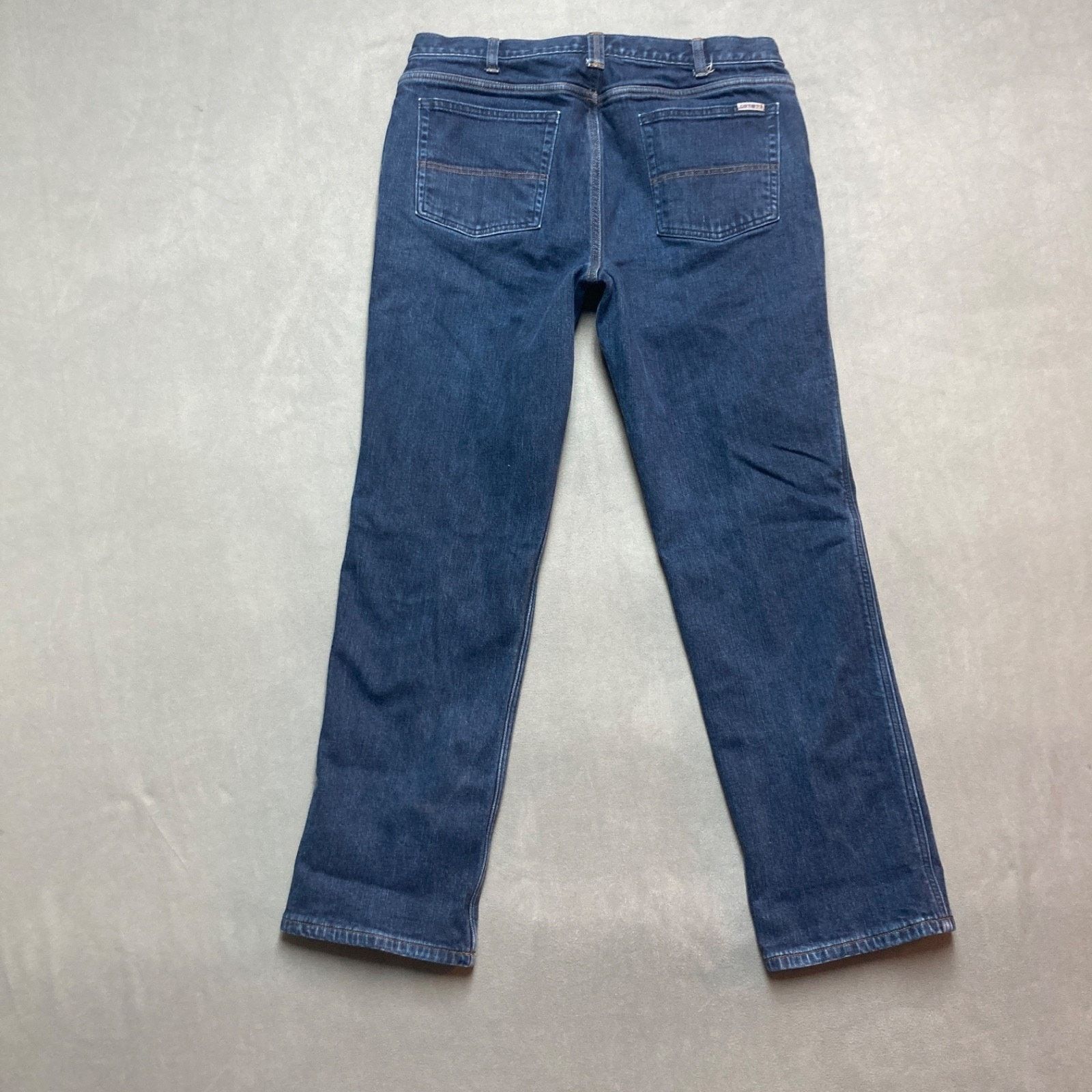 Carhartt Carhartt Plaid Flannel Lined Jeans Womens 14 Straight Leg Size 36" / US 14 / IT 50 - 3 Thumbnail