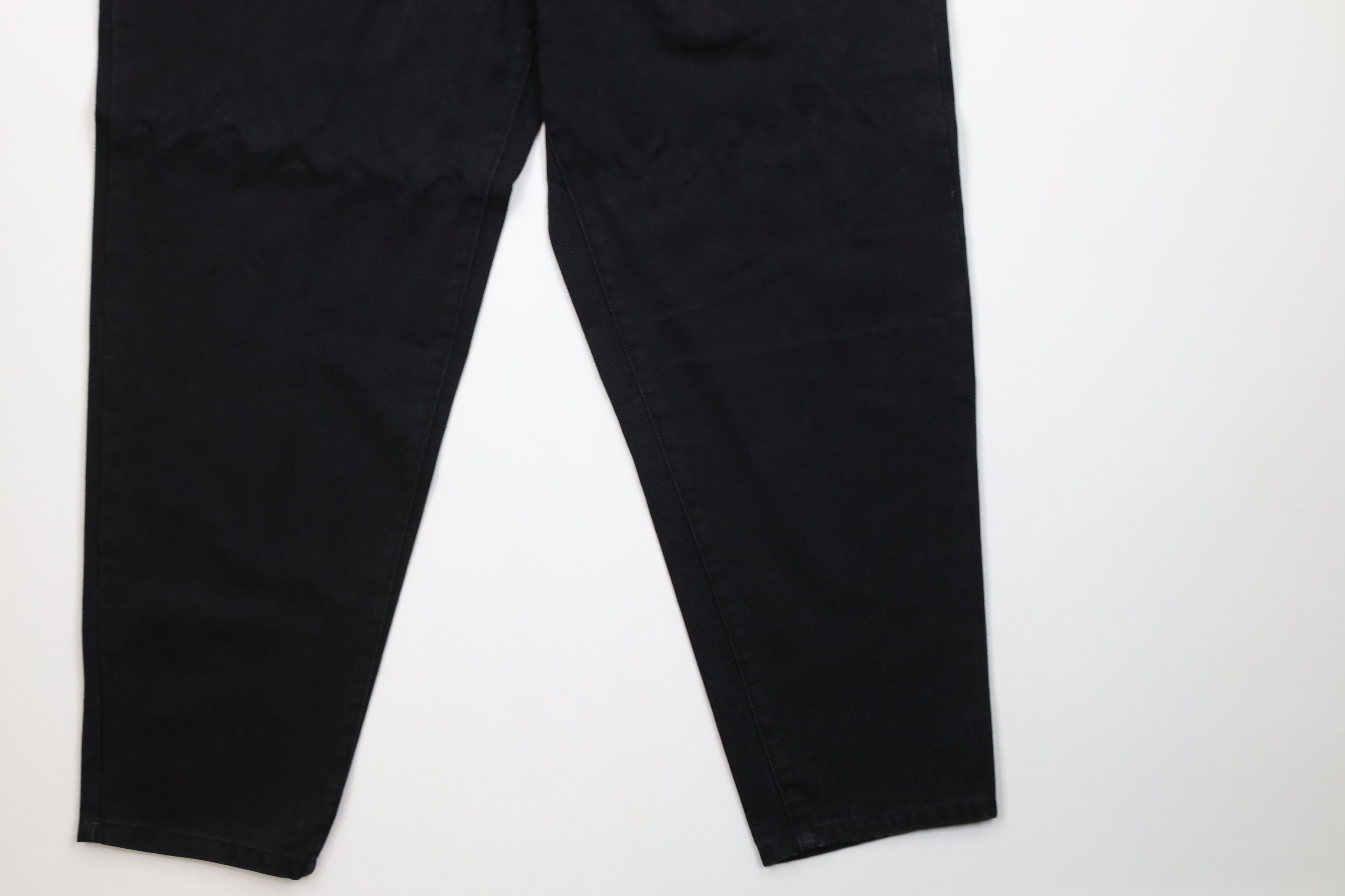 Columbia Deadstock Vintage 90s Columbia Tapered Leg Jeans Black Size 40" / US 18 - 4 Thumbnail