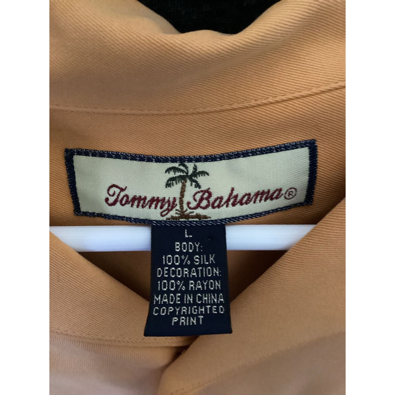 Tommy Bahama Tommy Bahama Yellow Silk Button Up Camp Shirt Large Pocket Size US L / EU 52-54 / 3 - 6 Thumbnail