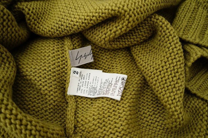 Yohji Yamamoto Yohji Yamamoto Yohji Yamamoto Hooded Knitted Sweatshirt Size US M / EU 48-50 / 2 - 8 Thumbnail