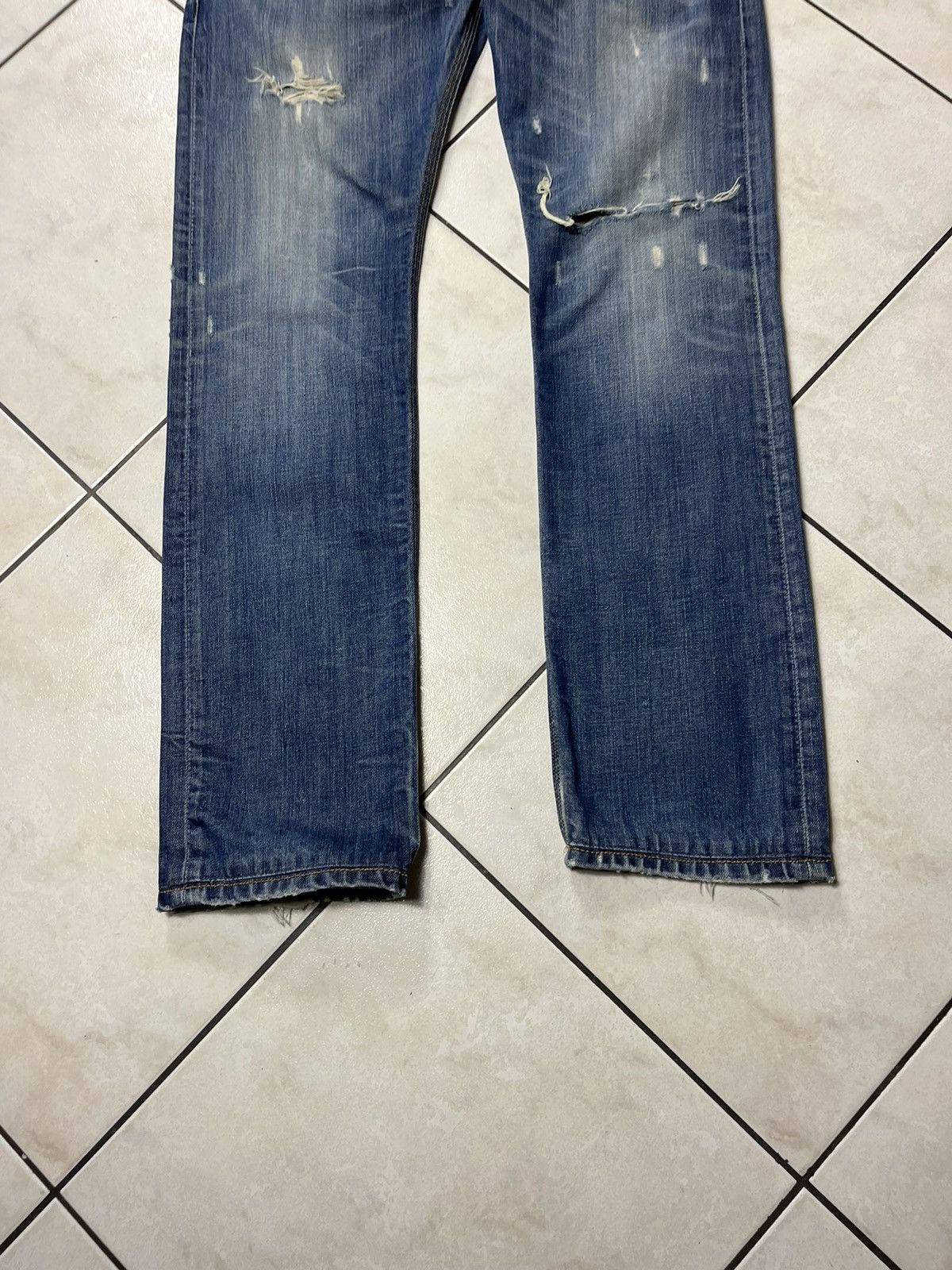 Diesel × Vintage Vintage Diesel krooley y2k distressed denim jeans pants Size US 30 / EU 46 - 5 Thumbnail