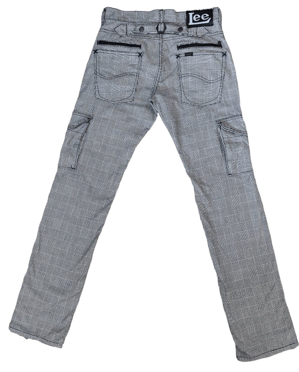 Japanese Brand Lee Checkered Multi pocket Pant Size US 28 / EU 44 - 2 Thumbnail