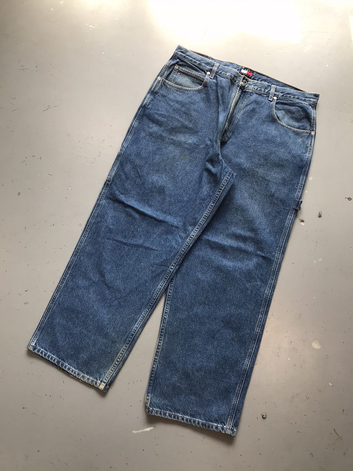 Tommy Hilfiger × Vintage Vintage Tommy Hilfiger baggy fit carpenter denim Size US 40 / EU 56 - 3 Thumbnail