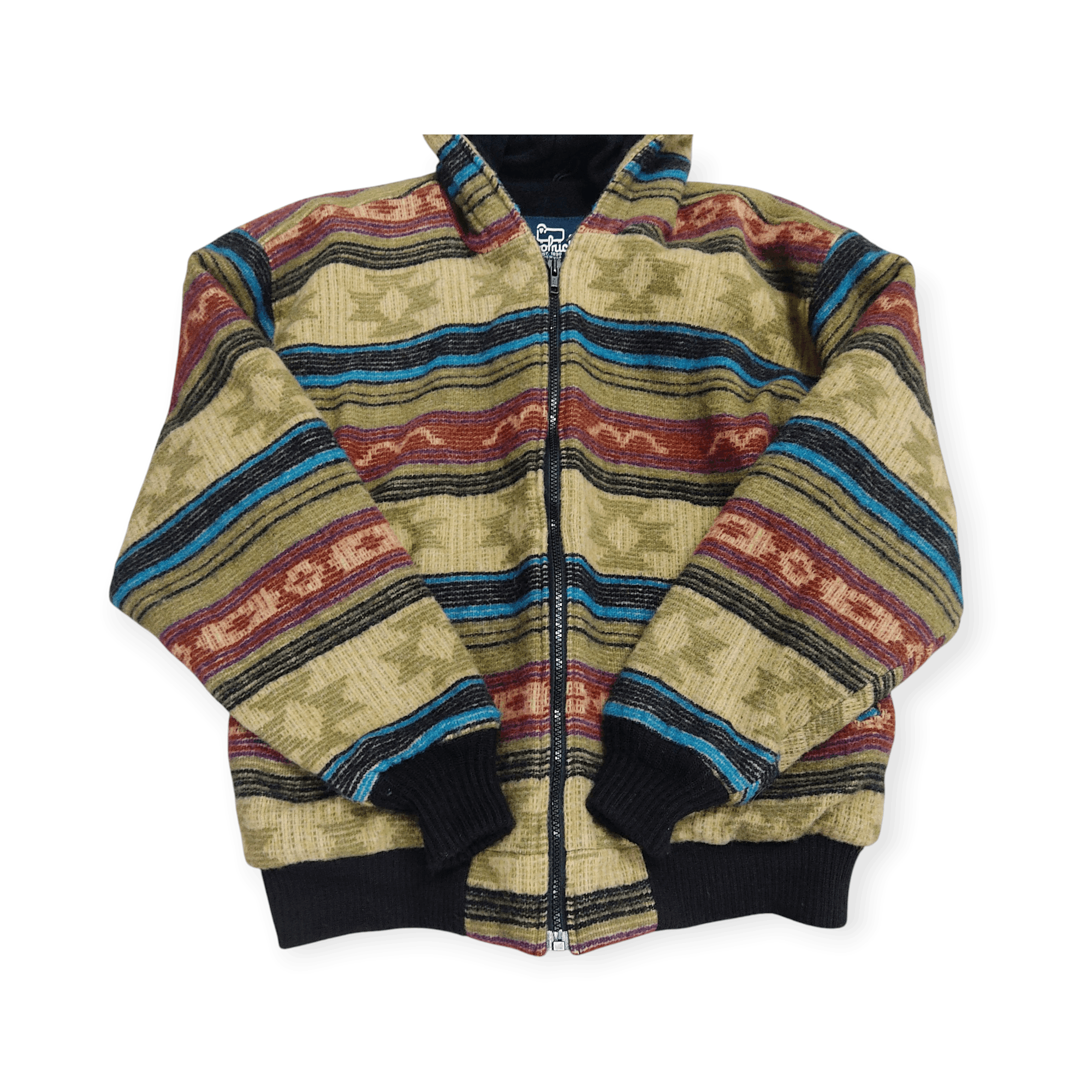 Woolrich Woolen Mills Woolrich Aztec Navajo Native Blanket Wool Jacket Size US L / EU 52-54 / 3 - 3 Thumbnail
