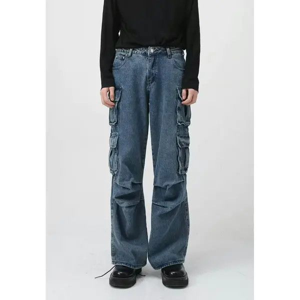 Vintage distressed cargo pants Size US 34 / EU 50 - 2 Thumbnail