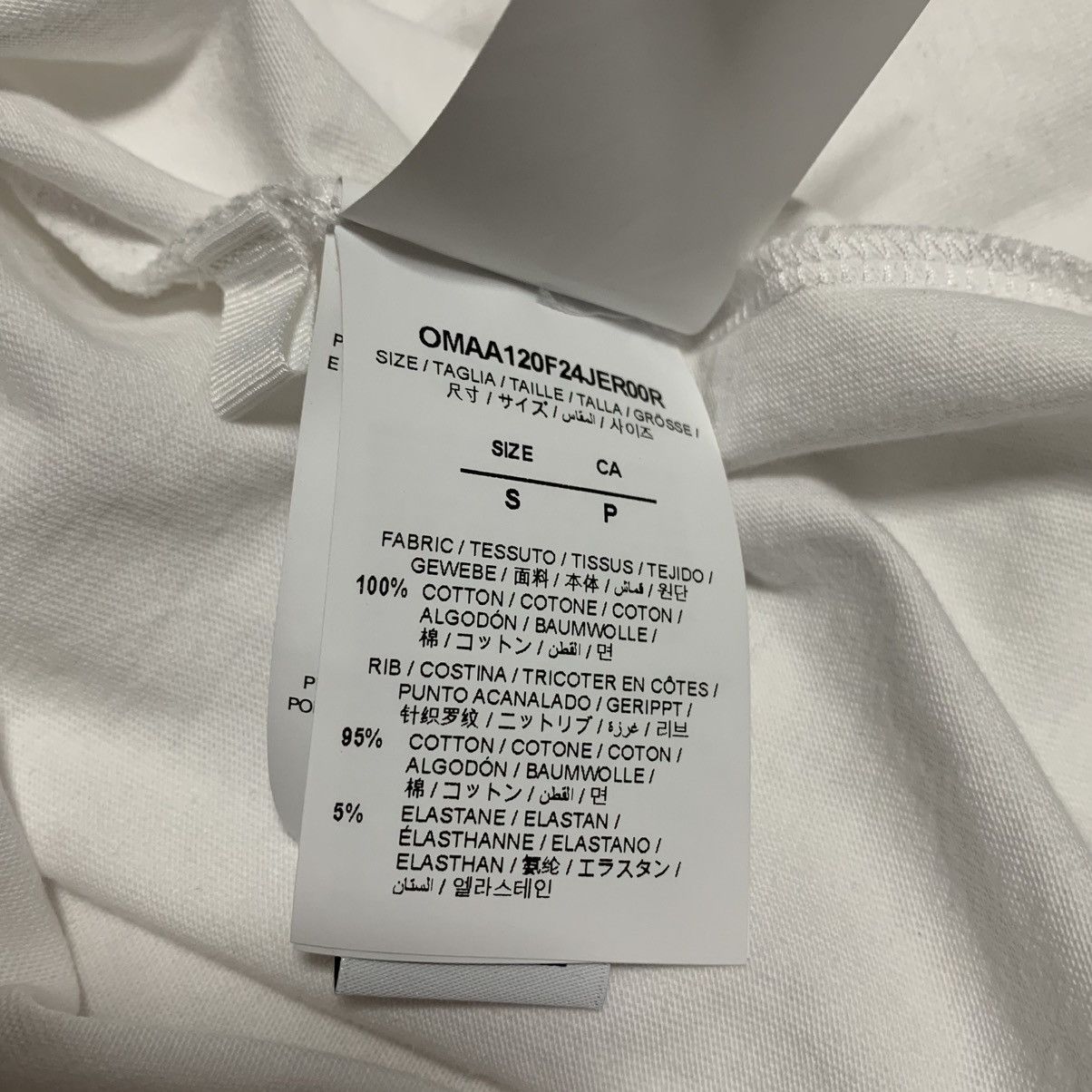 Off-White Off White Small Graffiti Graphic White Tee Virgil Abloh Size US S / EU 44-46 / 1 - 7 Thumbnail