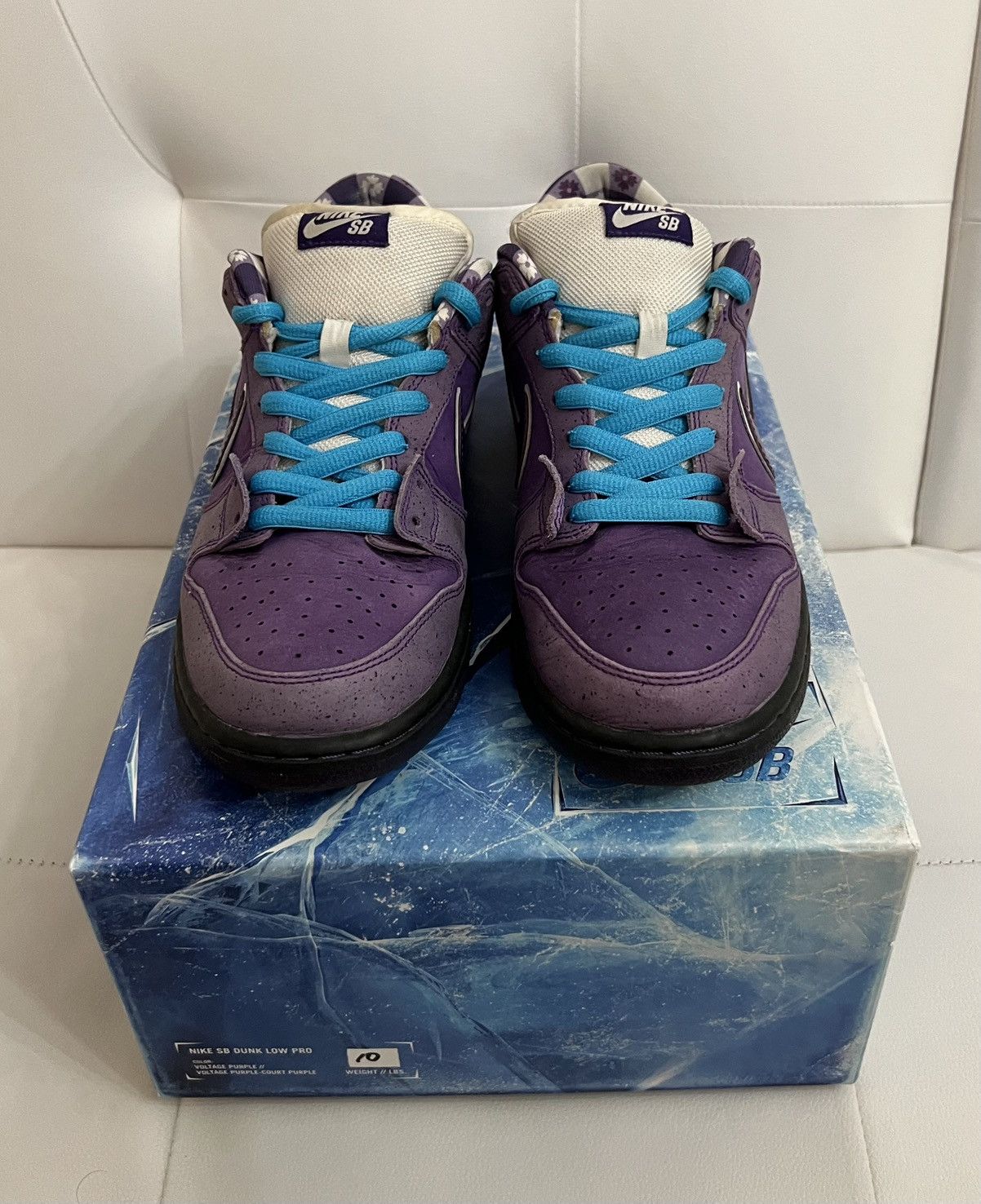 CNCPTS × Nike Nike SB Dunk Low Pro Purple Lobster Sneakers Men’s Size 10 Size US 10 / EU 43 - 3 Thumbnail