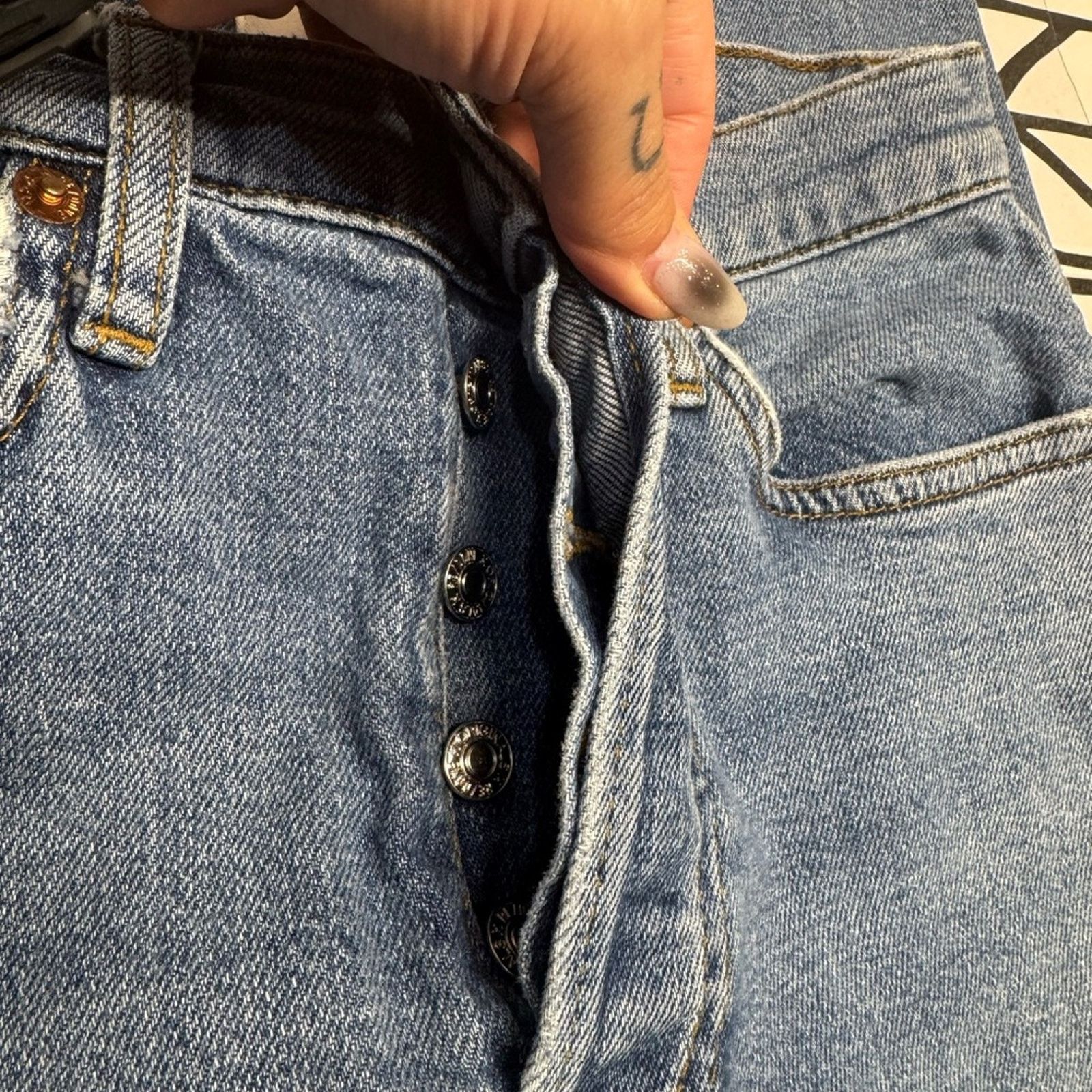 RE/DONE Re/Done 70’s Stovepipe Denim size 26 Size 26" / US 2 / IT 38 - 6 Thumbnail