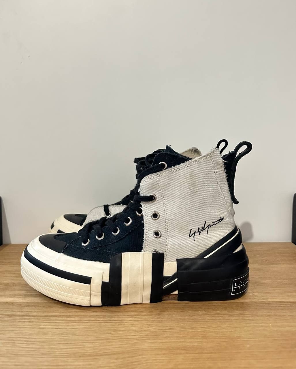 Yohji Yamamoto × xVESSEL G.O.P MIDS FOR YOHJI YAMAMOTO BLACK SLS Size US 9 / IT 39 - 3 Thumbnail