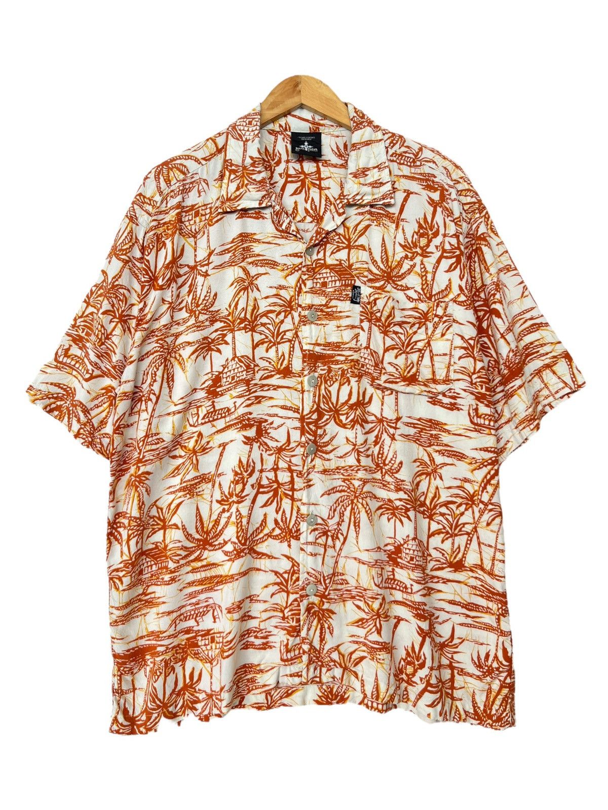 Vintage Vintage Local Motion Hawaiian Floral Beach Shirt Size US XL / EU 56 / 4 - 1 Thumbnail