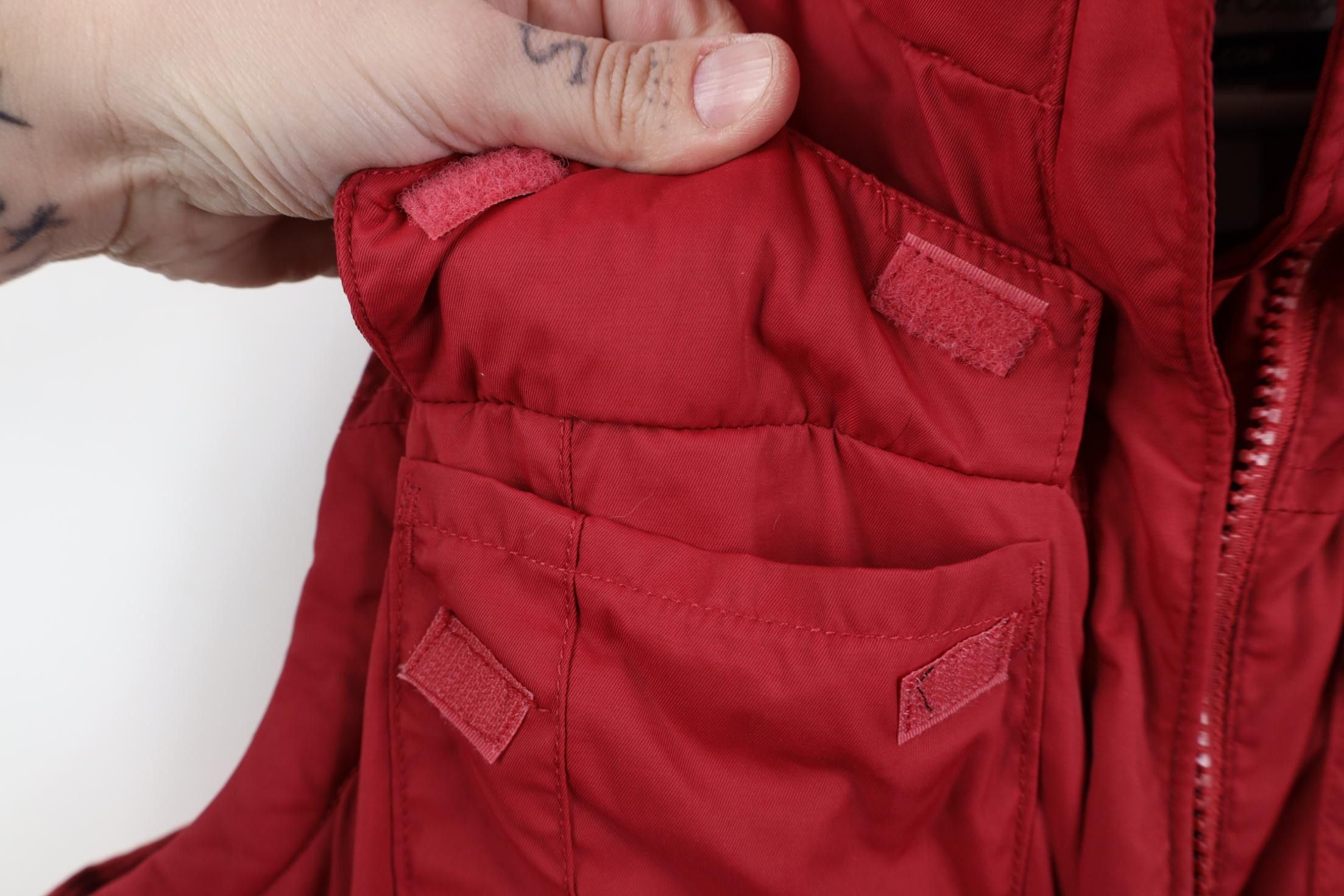 Columbia Vintage Y2K Columbia Star Duck Down Puffer Vest Jacket Red Size S / US 4 / IT 40 - 9 Thumbnail