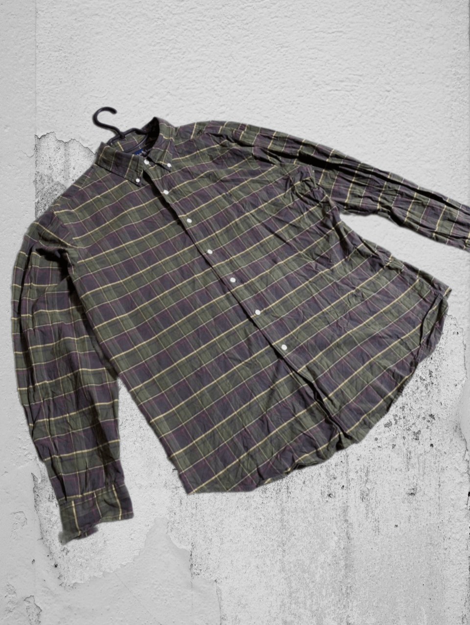 Polo Ralph Lauren × Ralph Lauren × Vintage Polo Ralph Lauren Western Double Faced Plaid Flannel Shirt Size US XL / EU 56 / 4 - 1 Thumbnail