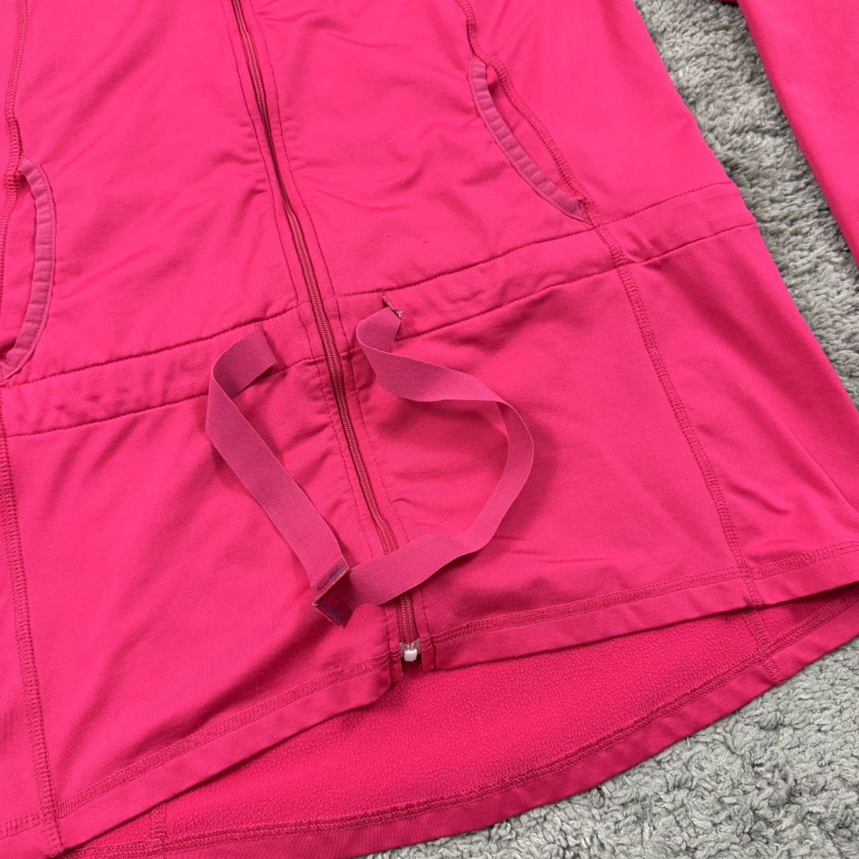 Vintage VINTAGE L.L. Bean Jacket Womens M Pink Full Zip High Neck Adjustable Stretch Size M / US 6-8 / IT 42-44 - 3 Thumbnail