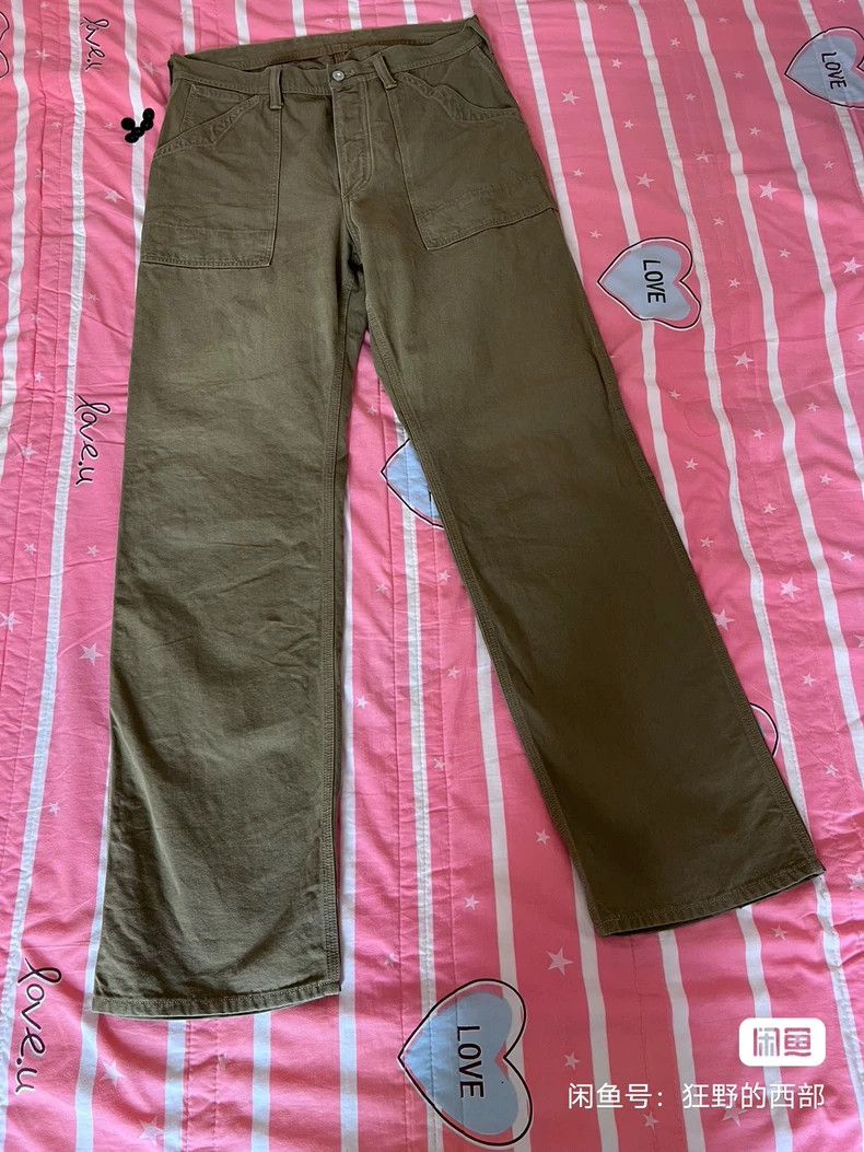 Freewheelers Freewheelers Medium-pound high-density vulcanised dyed sai Size US 34 / EU 50 - 1 Thumbnail
