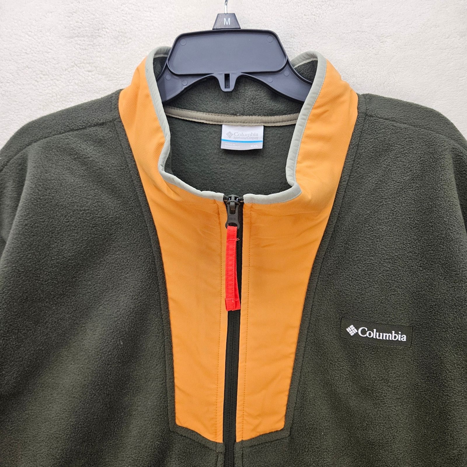 Columbia COLUMBIA MENS XXL SEQUOIA GROVE FULL ZIP FLEECE JACKET OLIVE Size US XXL / EU 58 / 5 - 2 Thumbnail