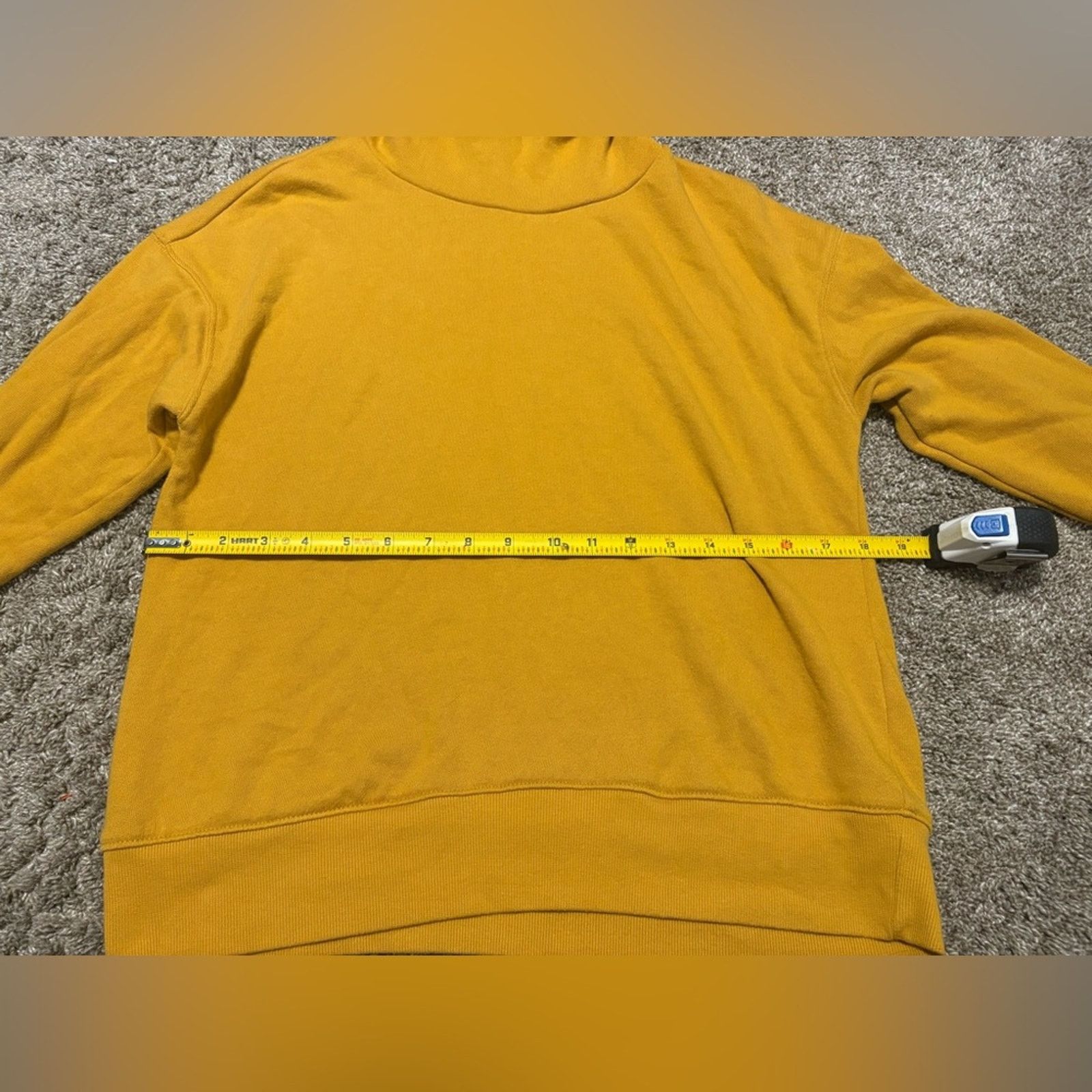 Forever 21 (Forever 21) Mustard Cowl Neck Turtleneck Sweater:Size Small Size S / US 4 / IT 40 - 5 Thumbnail