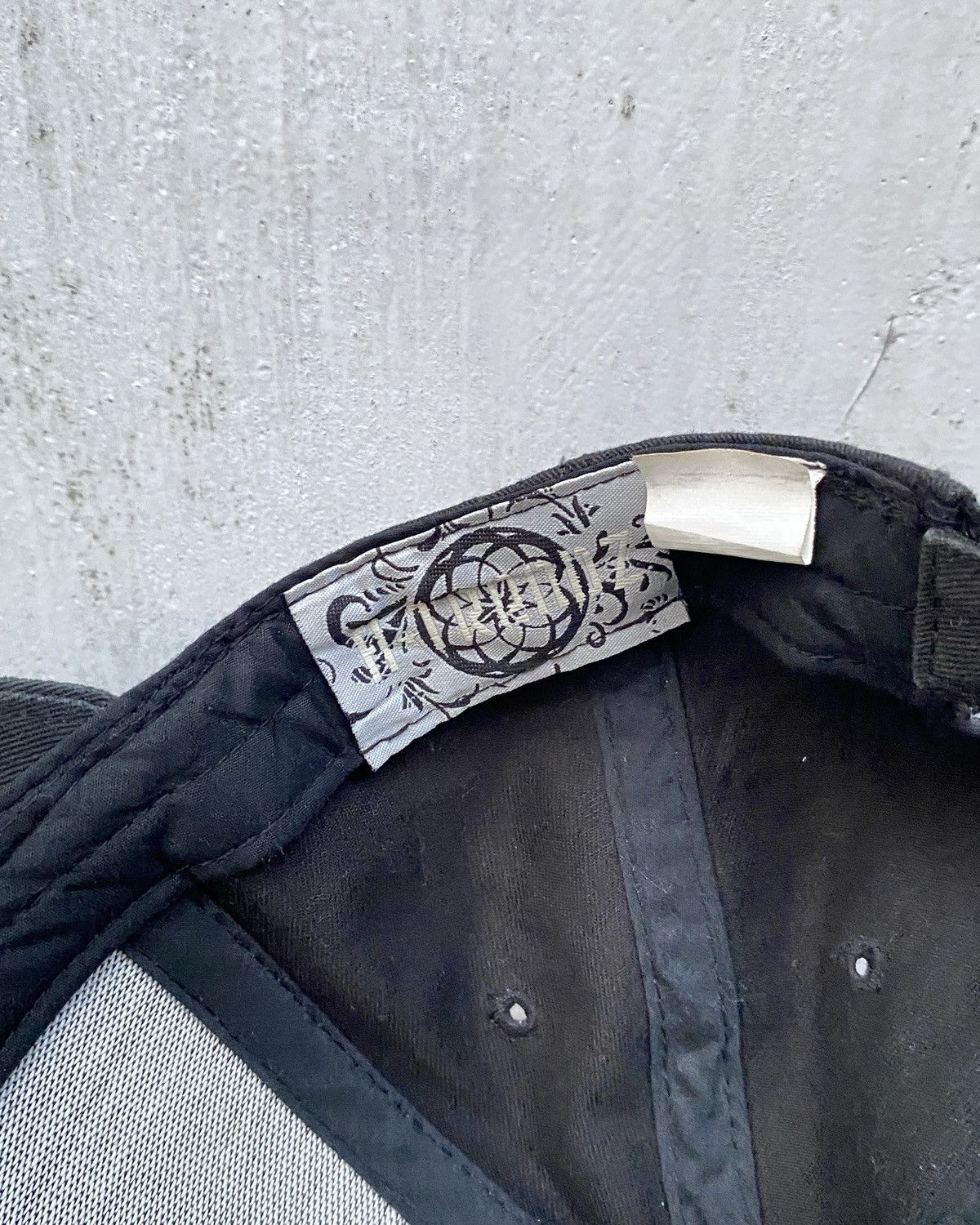 Japanese Brand Ajm Headwear 'AT800 Chrome Hearts lookalike' Cap - Black Size ONE SIZE - 6 Thumbnail
