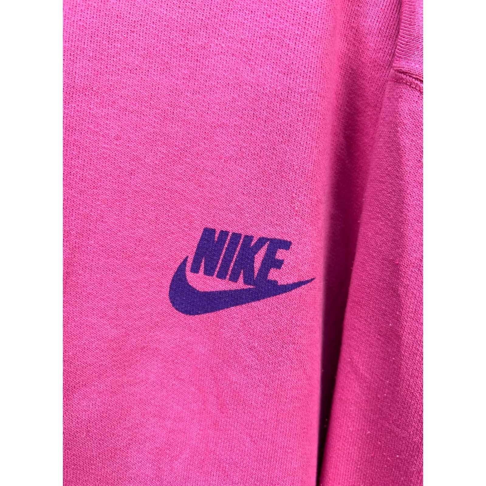 Nike Nike Cycling Graphic Sweatshirt Mens XL Pink Vintage 90s Pullover Logo Crew Neck Streetwear Size US XL / EU 56 / 4 - 4 Thumbnail