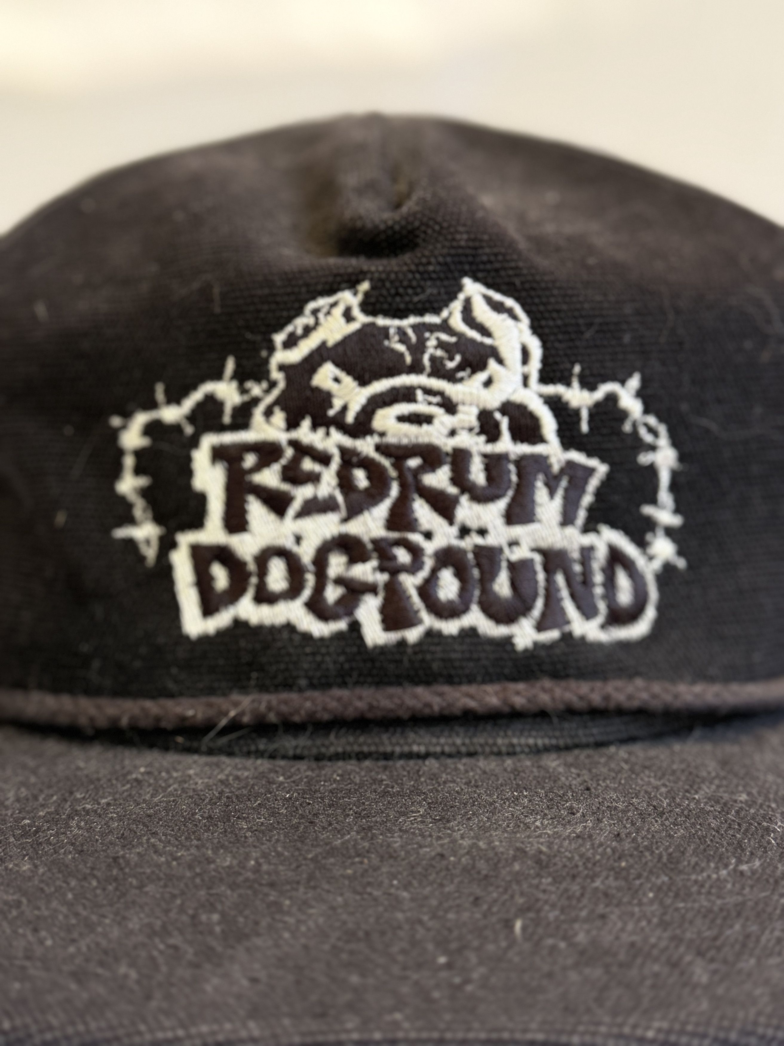 Redrum Dogpound Handmade Canvas Snapback Hat Size ONE SIZE - 3 Thumbnail
