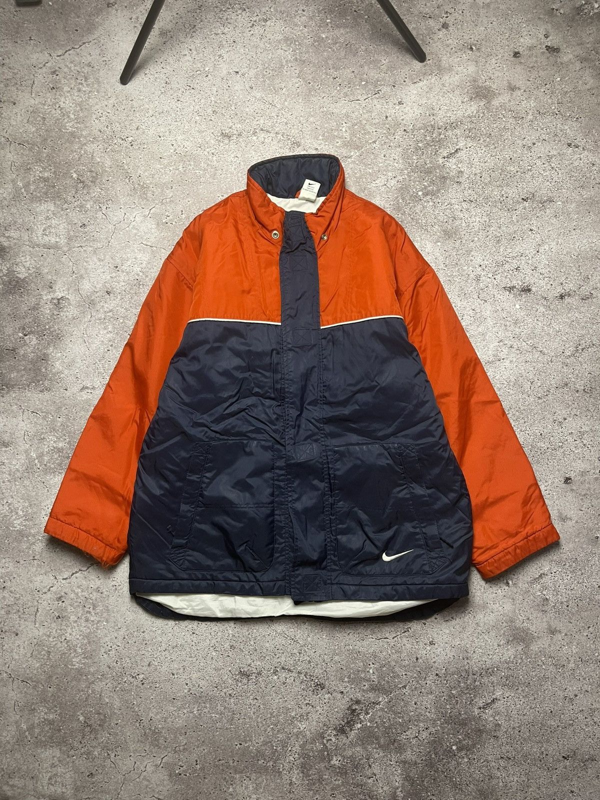 Nike Vintage Nike Parka Down Jacket 90s Y2K Size US L / EU 52-54 / 3 - 1 Thumbnail