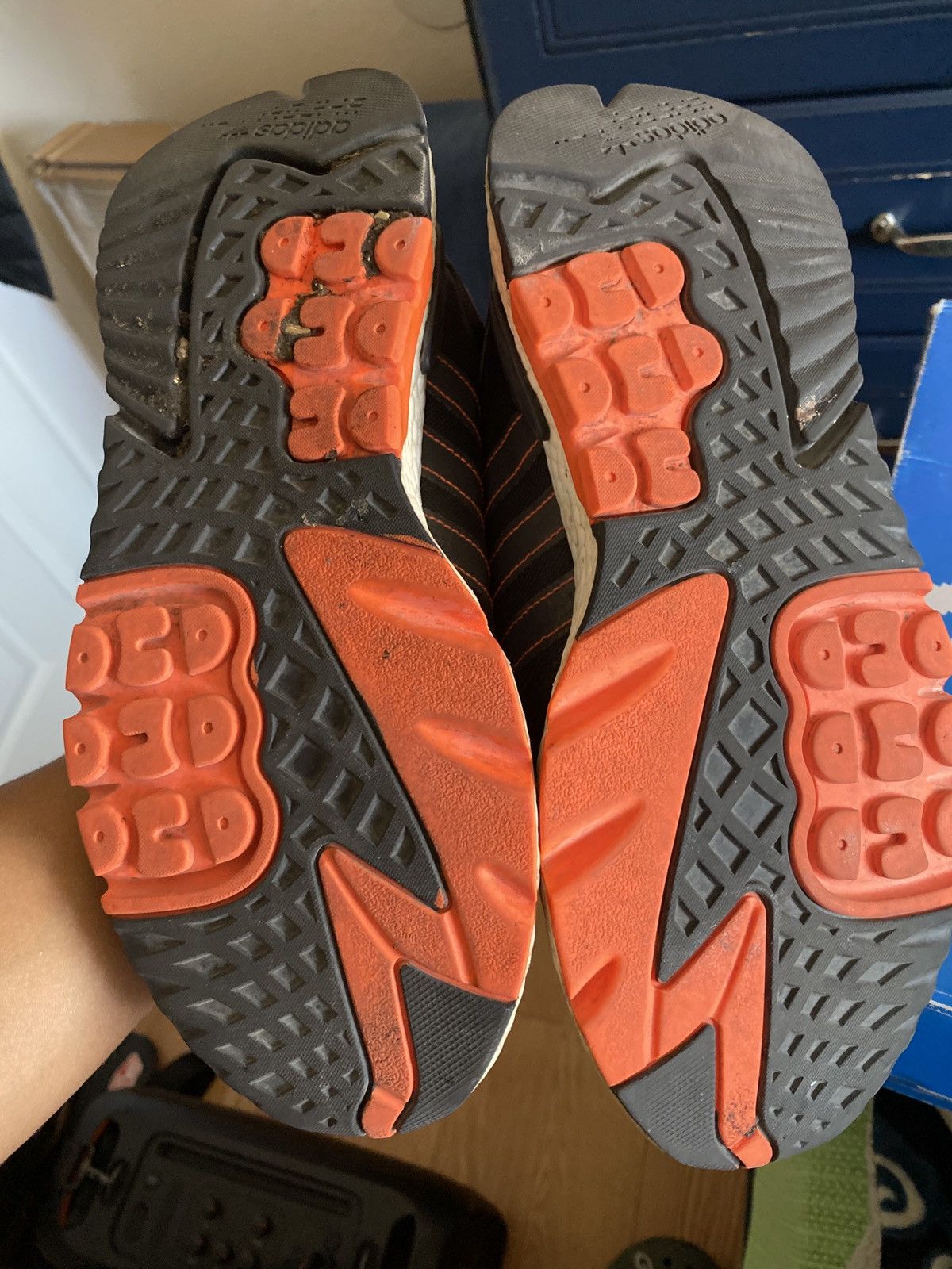 Adidas Reflective Nite jogger Size US 9 / EU 42 - 4 Thumbnail