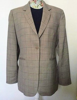 Emporio Armani EMPORIO ARMAN blazer Designer Womens RRP A$1599 y2k Size L / US 10 / IT 46 - 1 Thumbnail