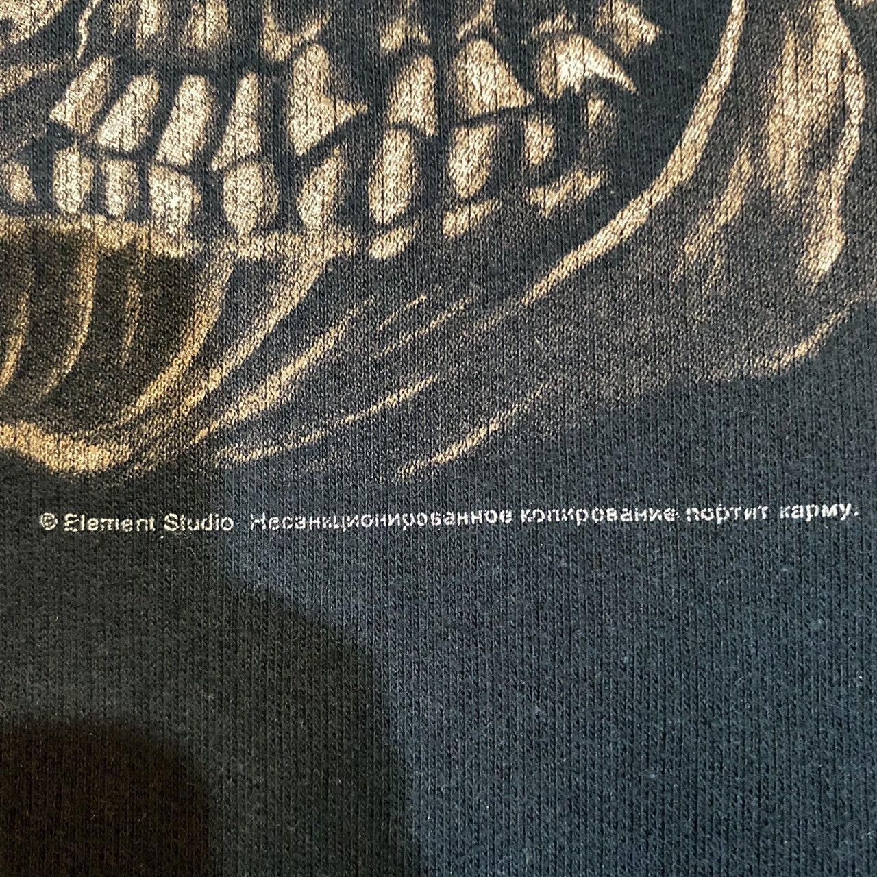 Vintage vintage skull hoodie Size US L / EU 52-54 / 3 - 5 Thumbnail