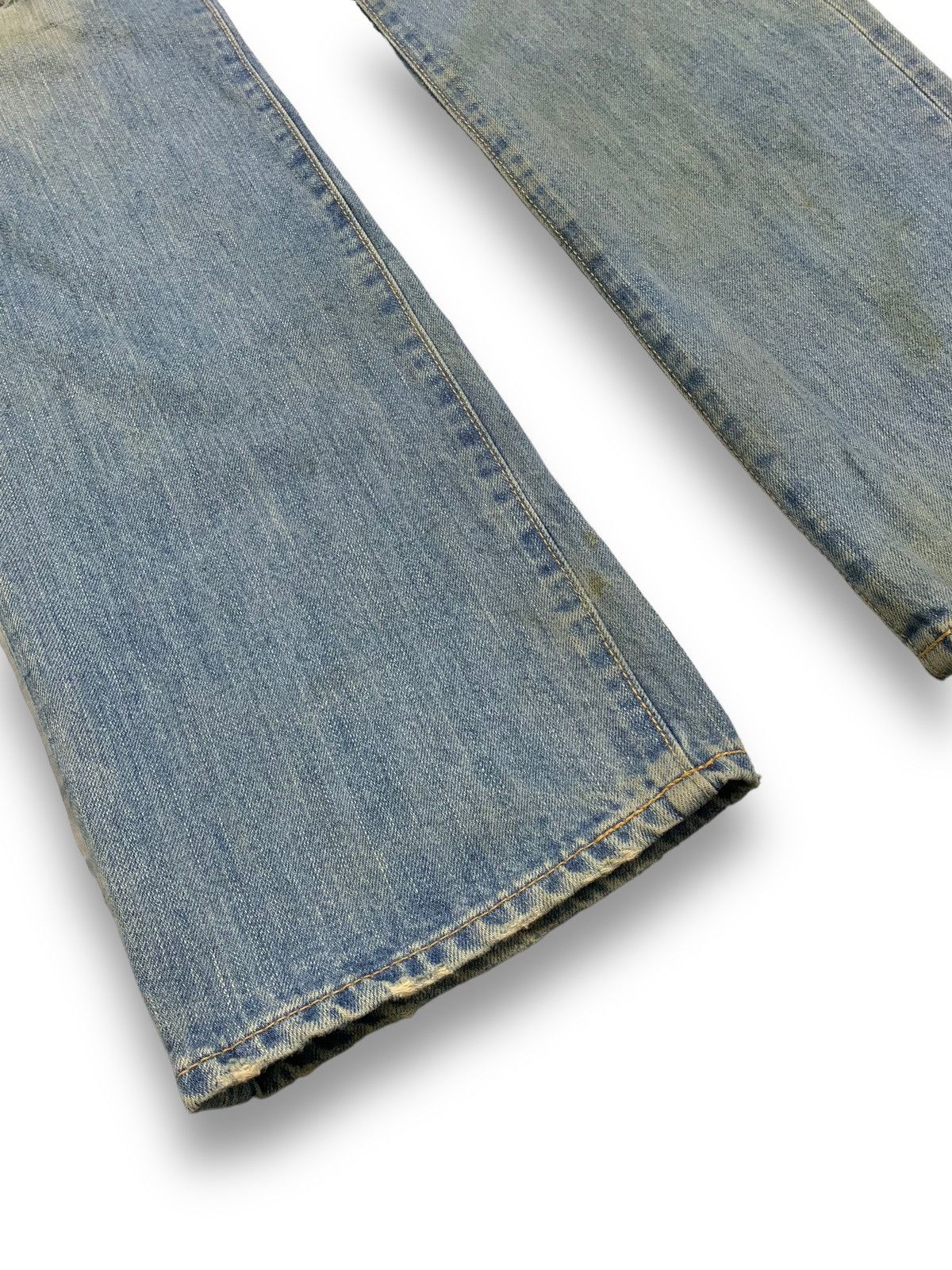 Vintage Japanese Brand Mud Wash Distressed Grunge Jeans