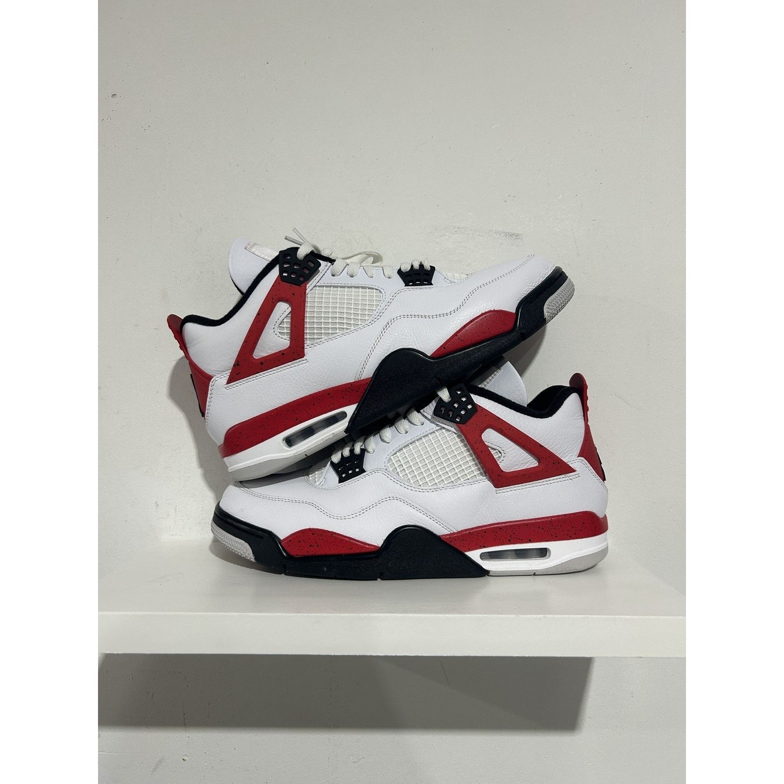 Jordan Brand JORDAN 4 RED CEMENT SIZE 12 PREOWNED Size US 12 / EU 45 - 1 Thumbnail