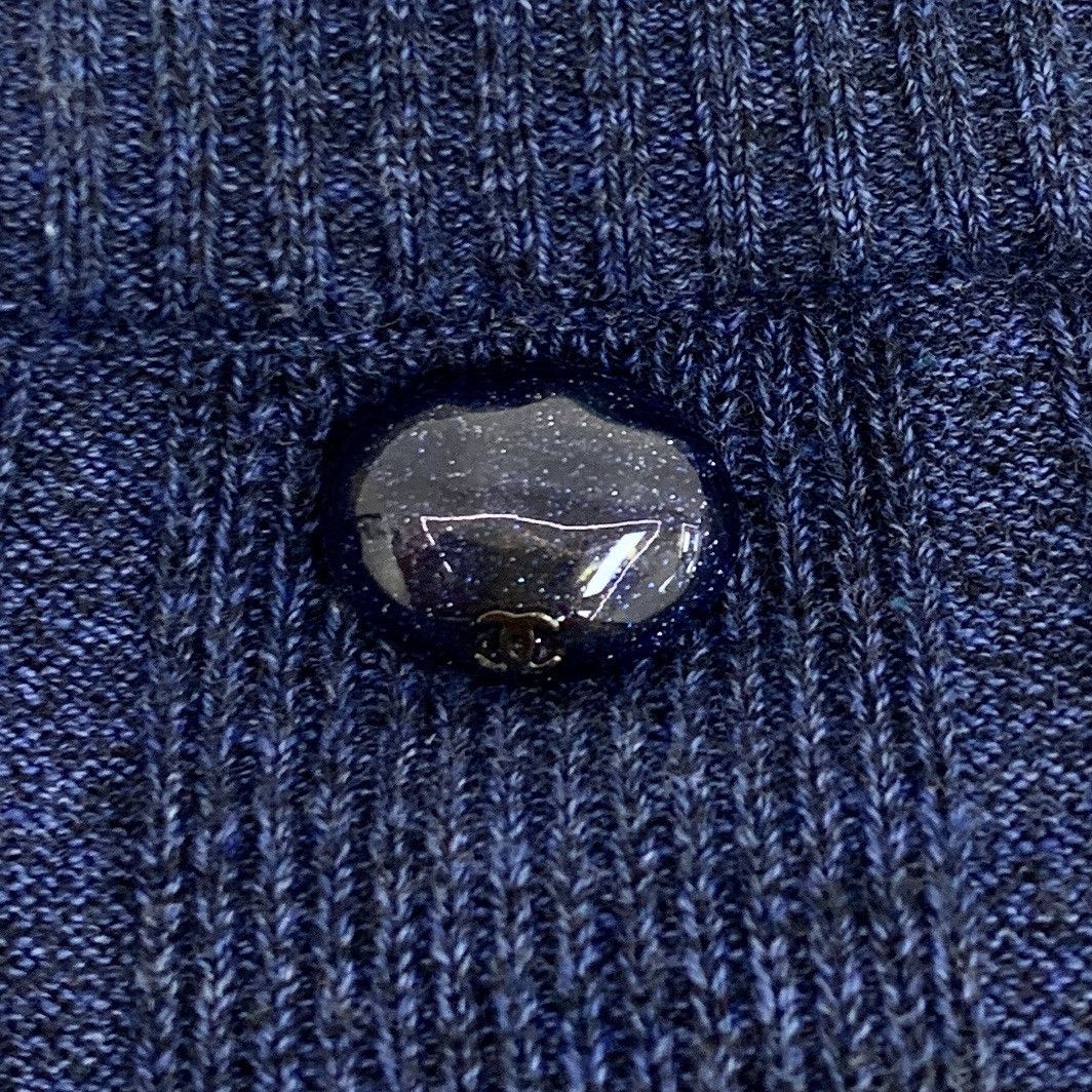 Chanel Chanel navy blue three-dimensional bow embellished jumper Size XS / US 0-2 / IT 36-38 - 6 Thumbnail