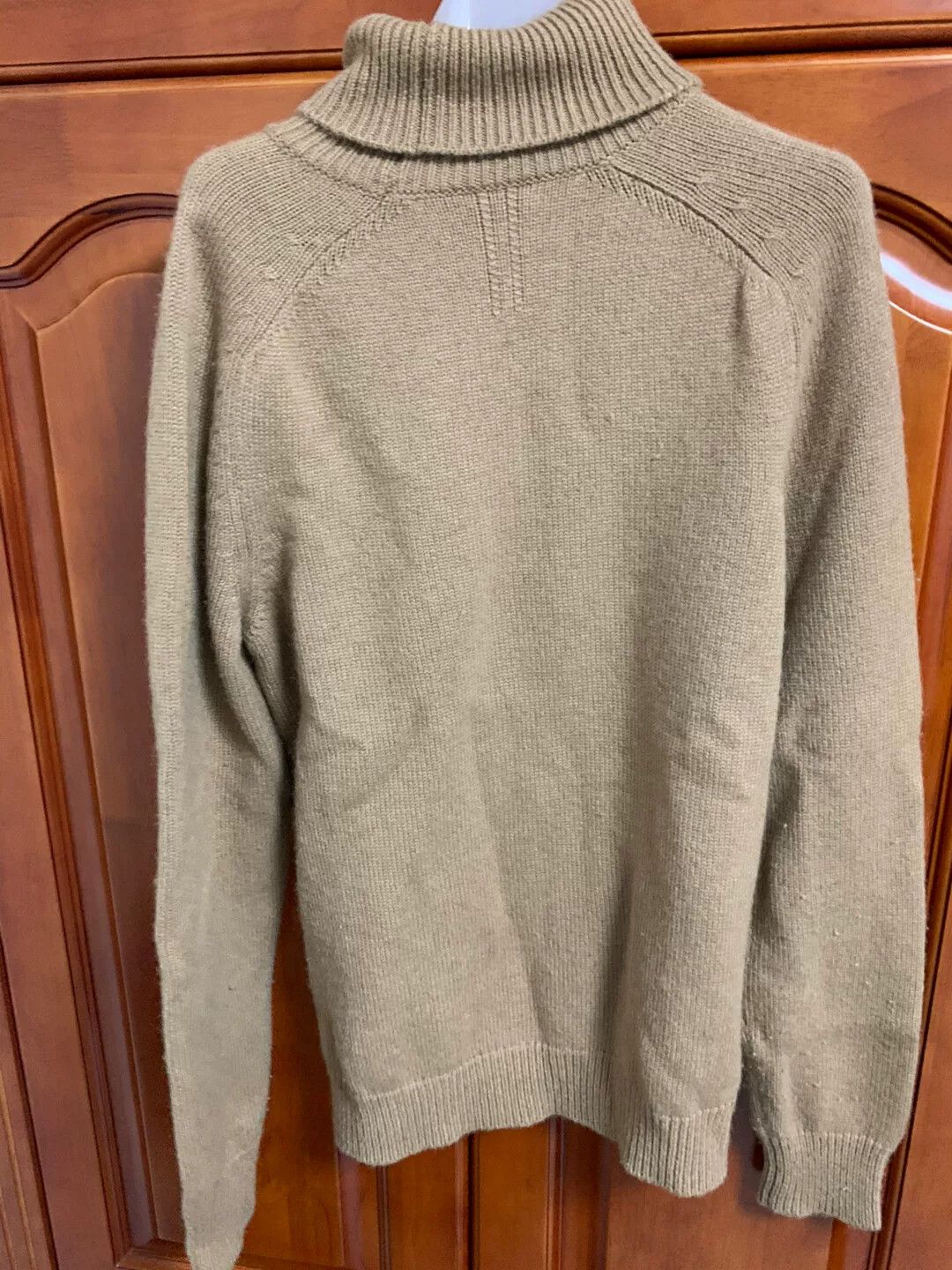 Saint Laurent Paris Saint Laurent Beige Turtleneck Sweater Size US S / EU 44-46 / 1 - 1 Thumbnail
