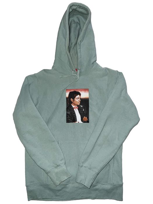 Supreme Supreme Michael Jackson Hooded Sweatshirt - Seafoam SS17