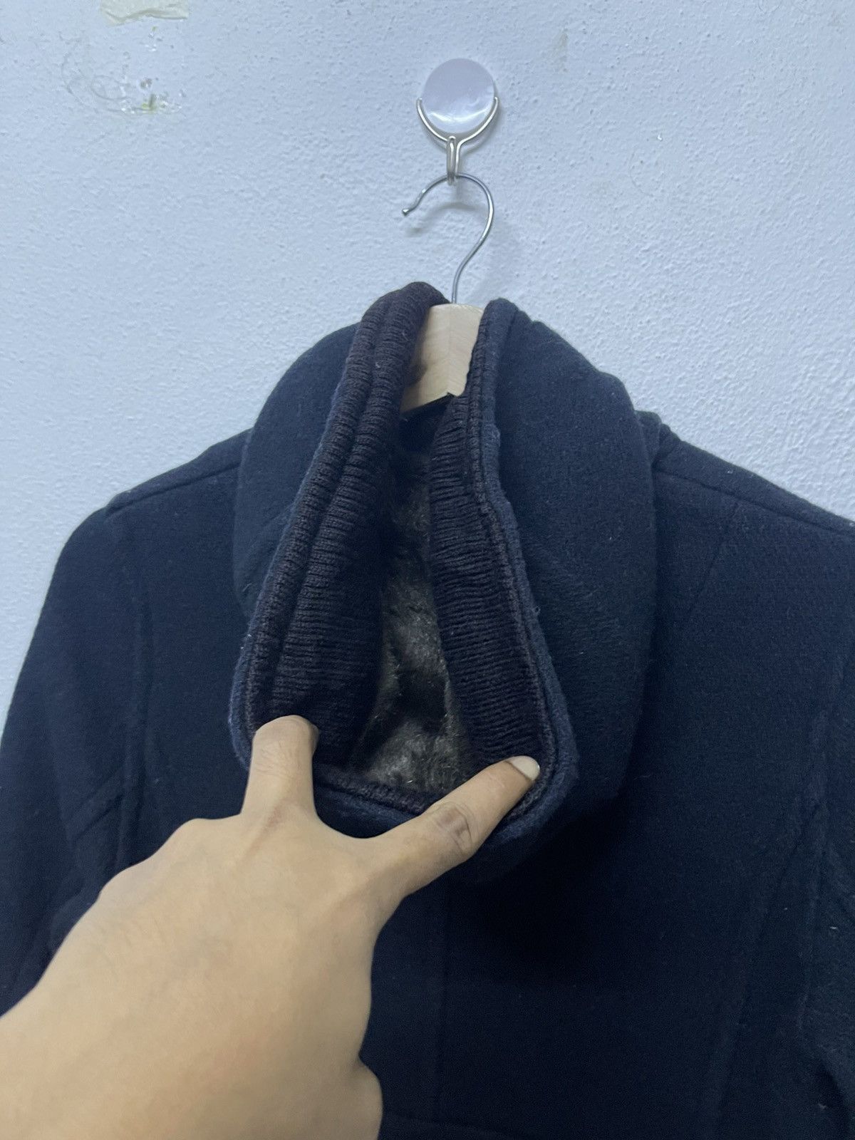 Sunao Kuwahara 2000s SUNAOKUWAHARA ISSEY MIYAKE GARIWOOL HOODIE COAT WOMEN Size S / US 4 / IT 40 - 10 Thumbnail