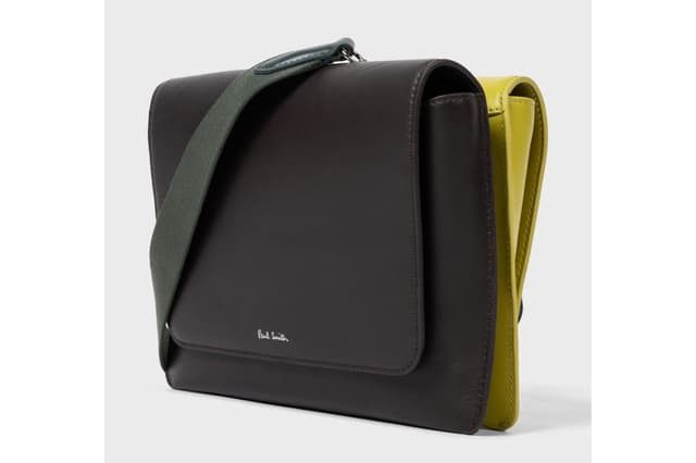 Paul Smith Paul Smith lime green and brown crossbody bag Size ONE SIZE - 11 Thumbnail