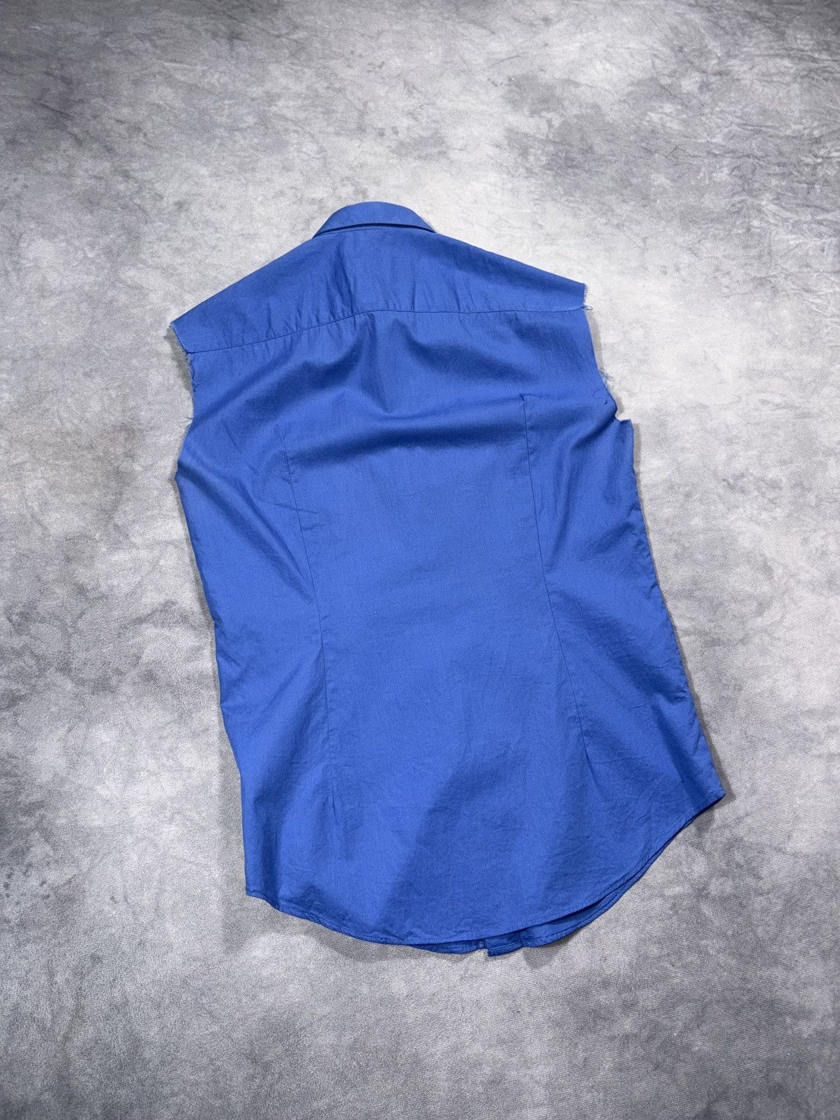 Raf Simons Raf Simons Aw07/08 Archive Distressed Sleveless Shirt Size US M / EU 48-50 / 2 - 6 Thumbnail