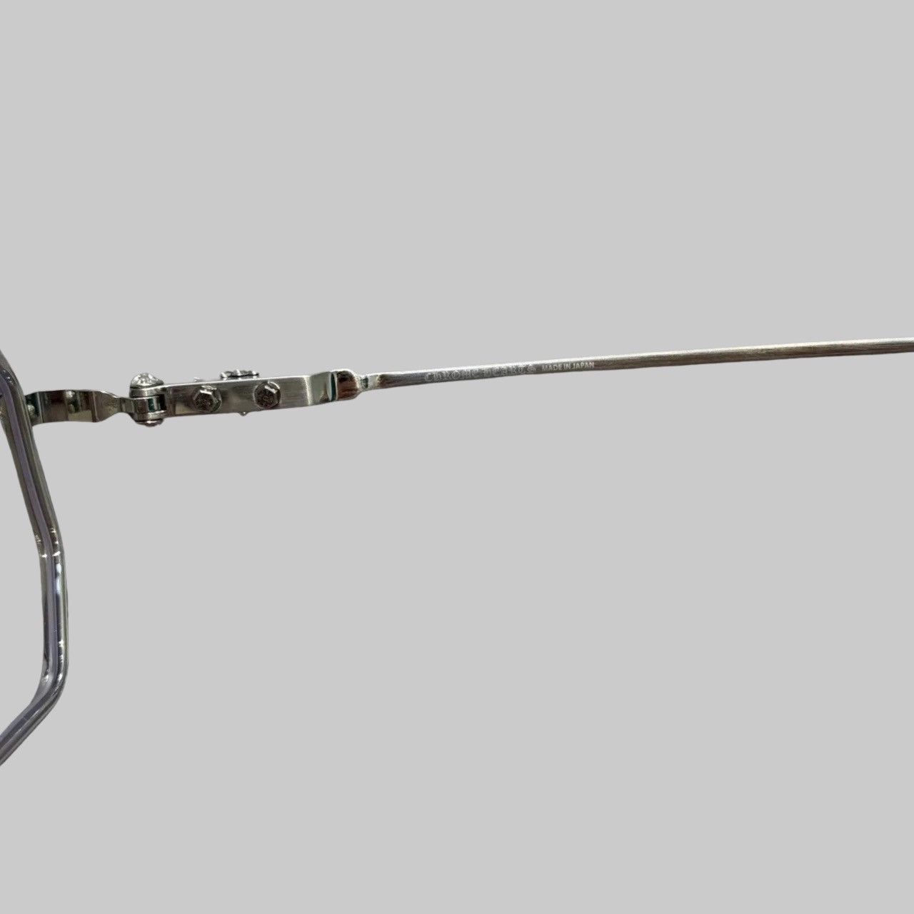 Chrome Hearts CHROME HEARTS PHUNK BRUSHED SILVER GLASSES Size ONE SIZE - 5 Thumbnail