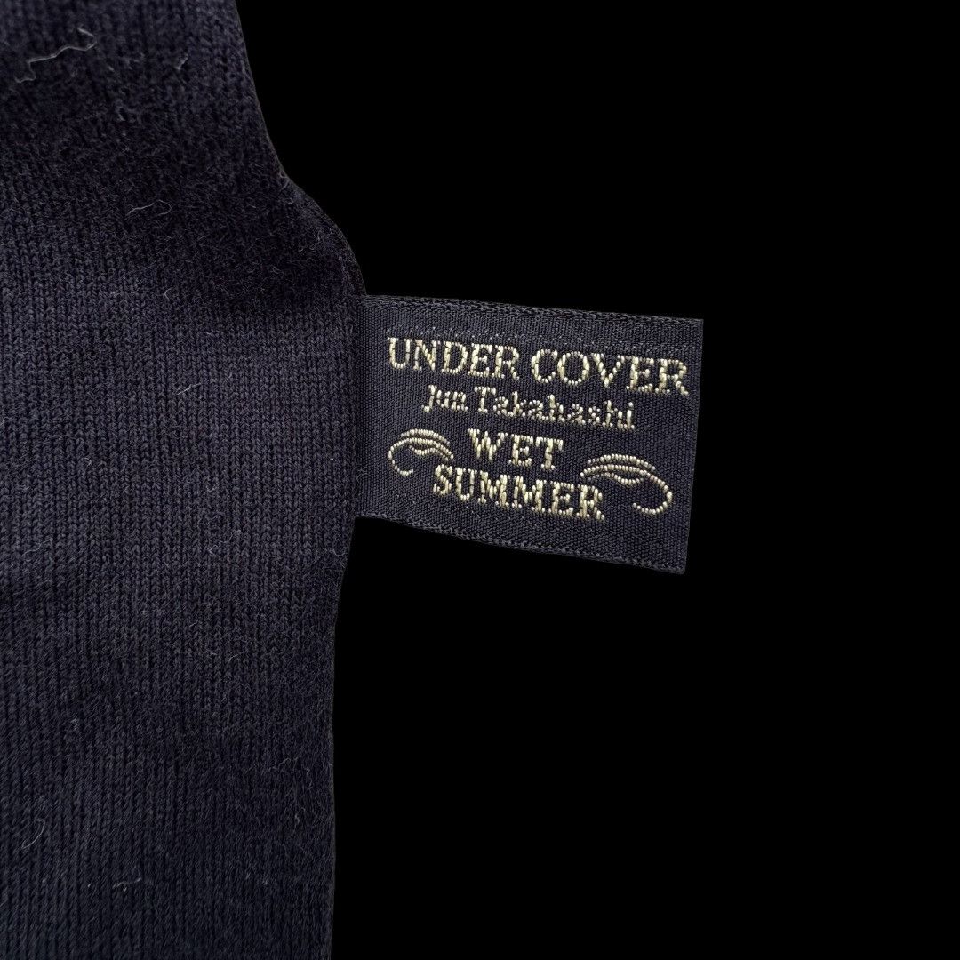 Undercover UNDERCOVER | SS98 "Che Guevara" Archive V-Neck Polo Black Size US M / EU 48-50 / 2 - 4 Thumbnail
