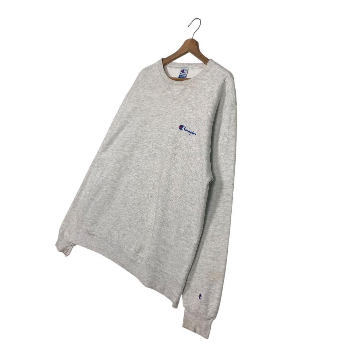 Champion 🔥RICH GREY VINTAGE CHAMPION SWEATSHIRT Size US XL / EU 56 / 4 - 4 Thumbnail